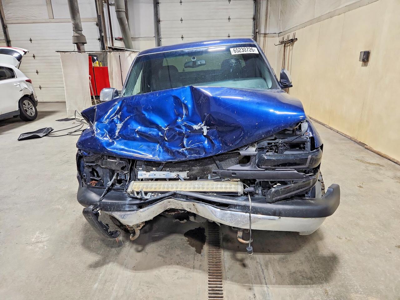 2001 Chevrolet Silverado K1500 Blue vin: 1GCEK19T81E221207