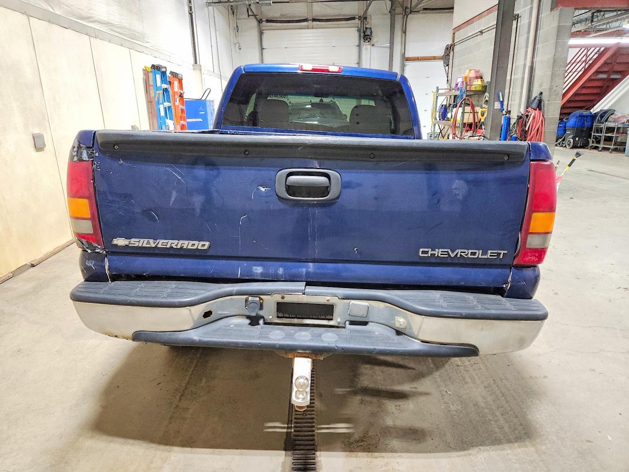 2001 Chevrolet Silverado K1500 Blue vin: 1GCEK19T81E221207
