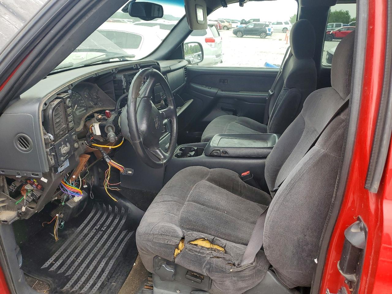 2002 Chevrolet Silverado K1500 Red vin: 1GCEK19T82E228725