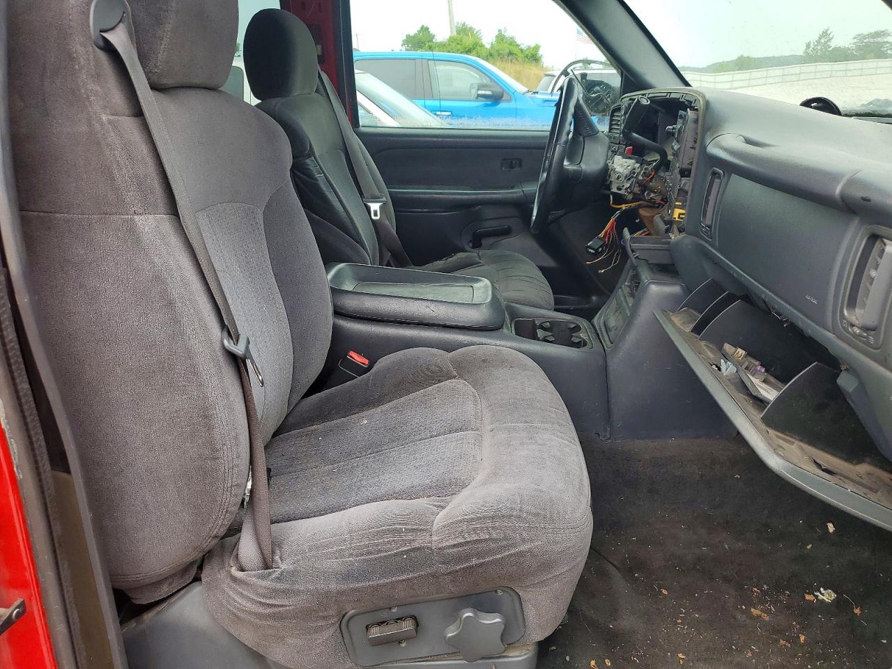 2002 Chevrolet Silverado K1500 Red vin: 1GCEK19T82E228725
