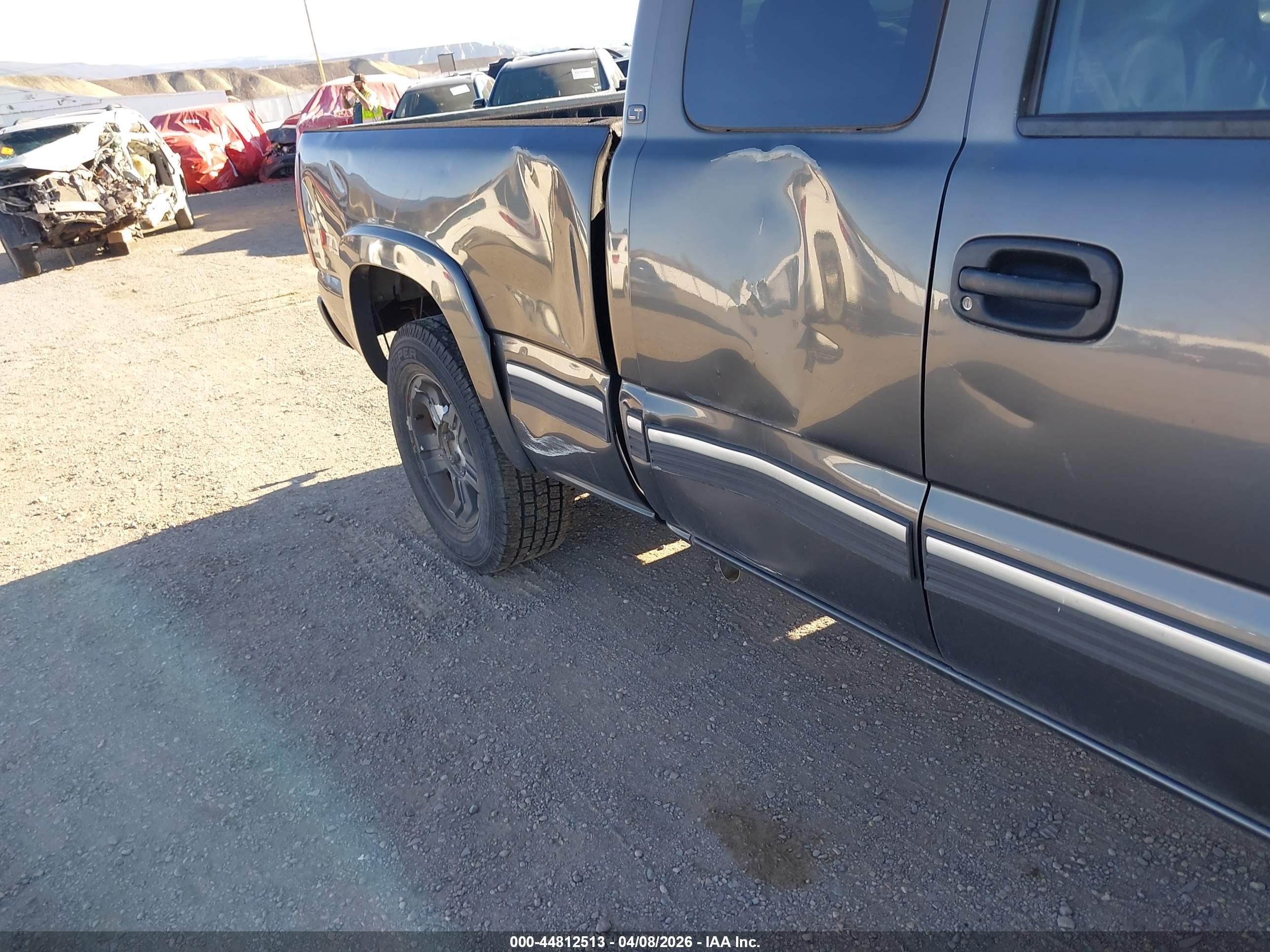 2002 Chevrolet Silverado 1500 Lt Gray vin: 1GCEK19T82Z302878