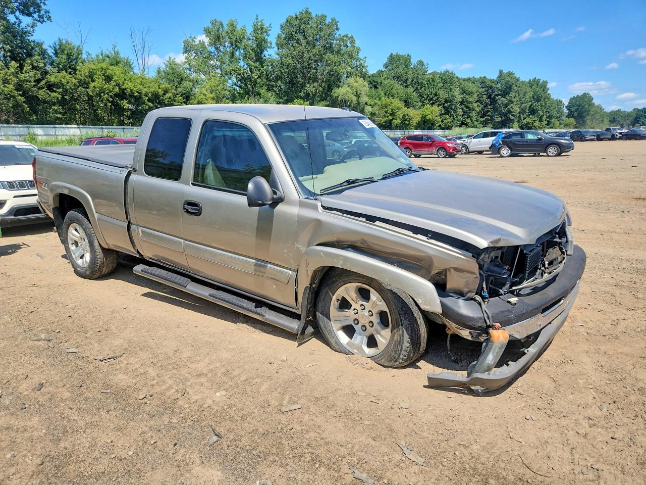 2003 Chevrolet Silverado K1500 Tan vin: 1GCEK19T83E174277