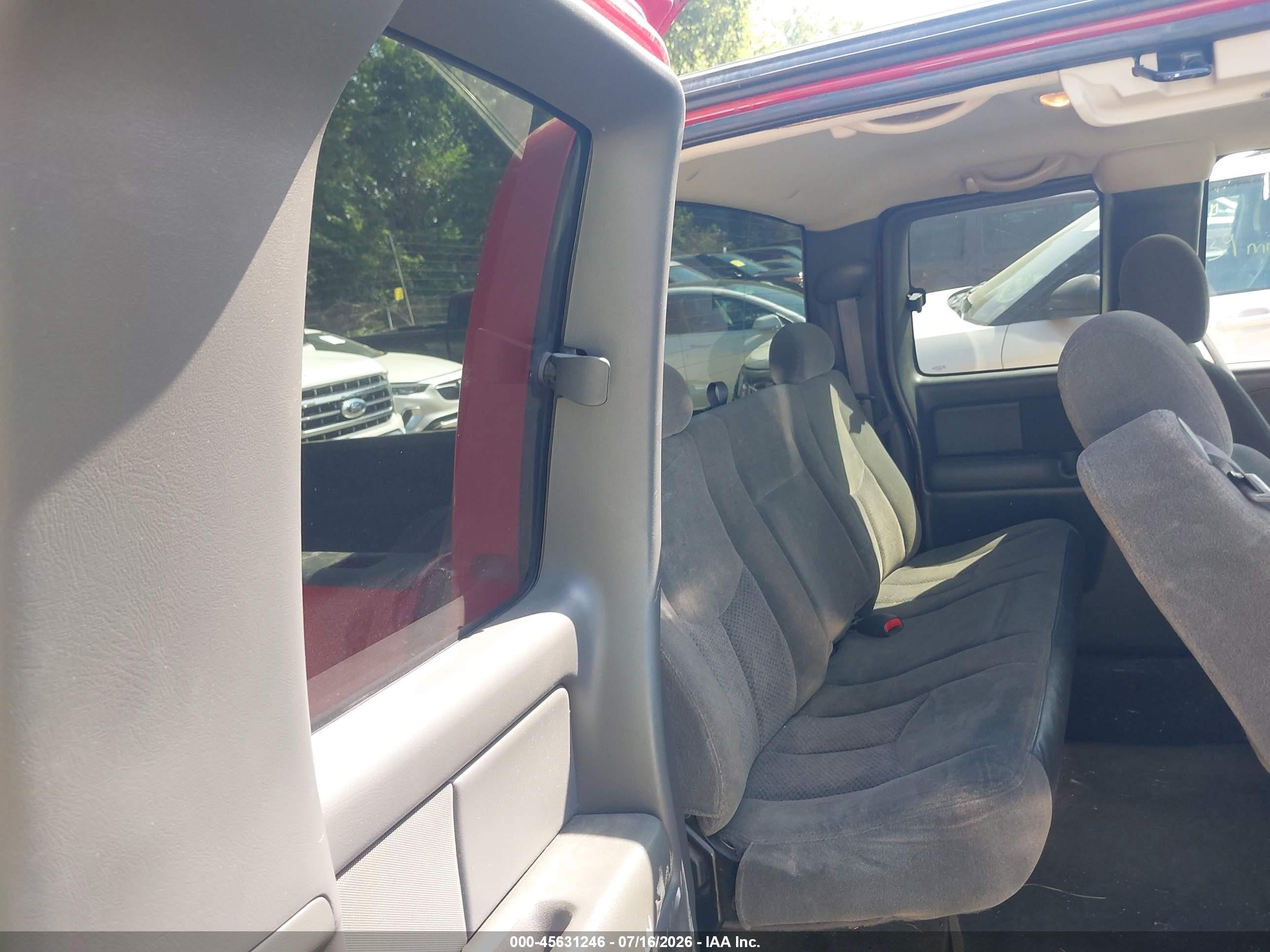 2003 Chevrolet Silverado 1500 Ls Red vin: 1GCEK19T83Z154281
