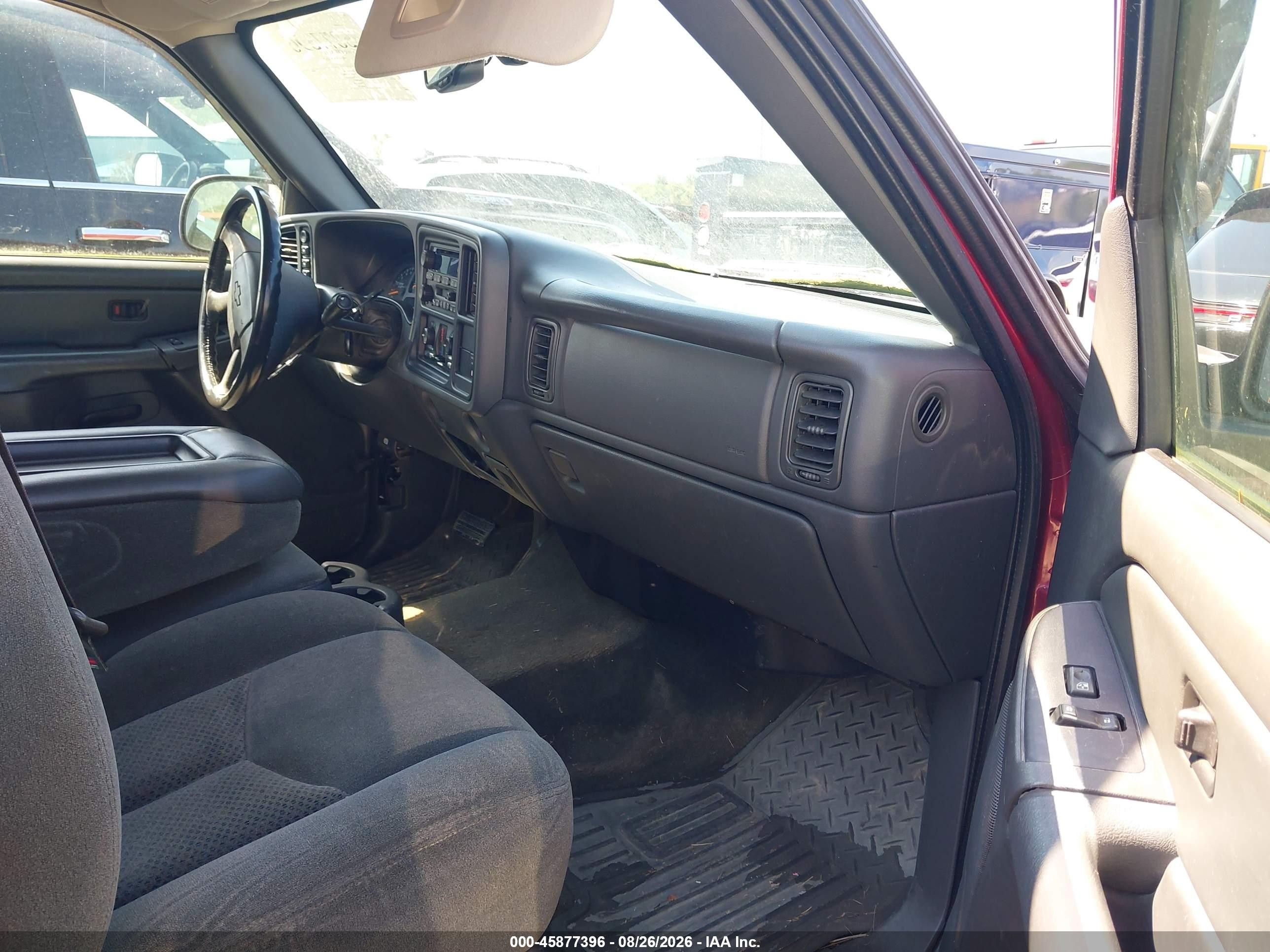 2004 Chevrolet Silverado 1500 Z71 Red vin: 1GCEK19T84E270993