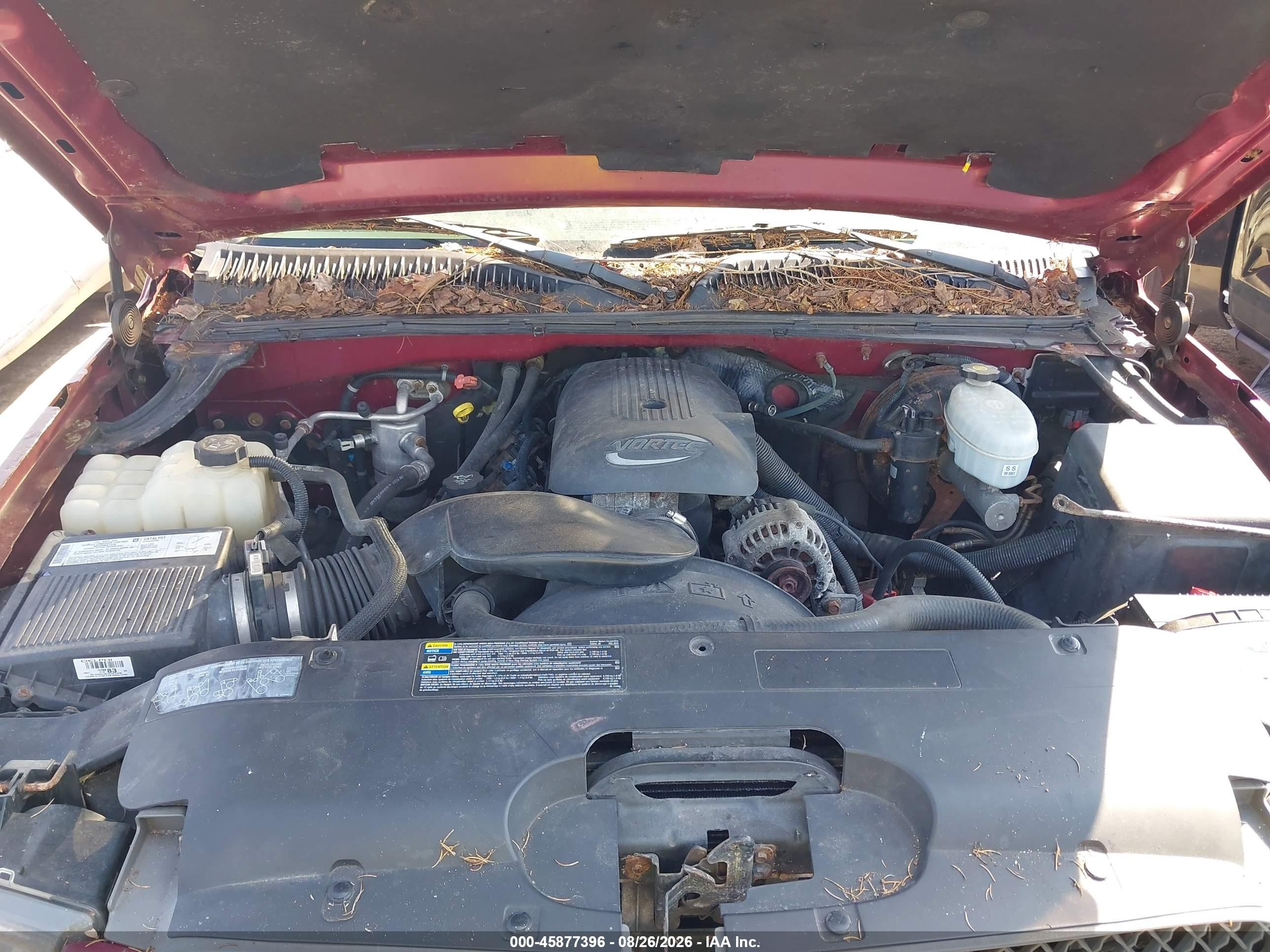 2004 Chevrolet Silverado 1500 Z71 Red vin: 1GCEK19T84E270993