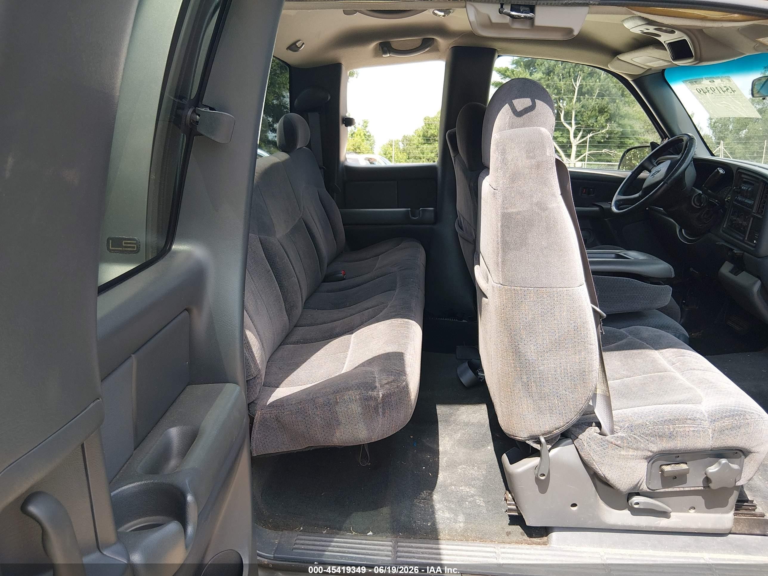 1999 Chevrolet Silverado 1500 Ls Gray vin: 1GCEK19T8XE236766