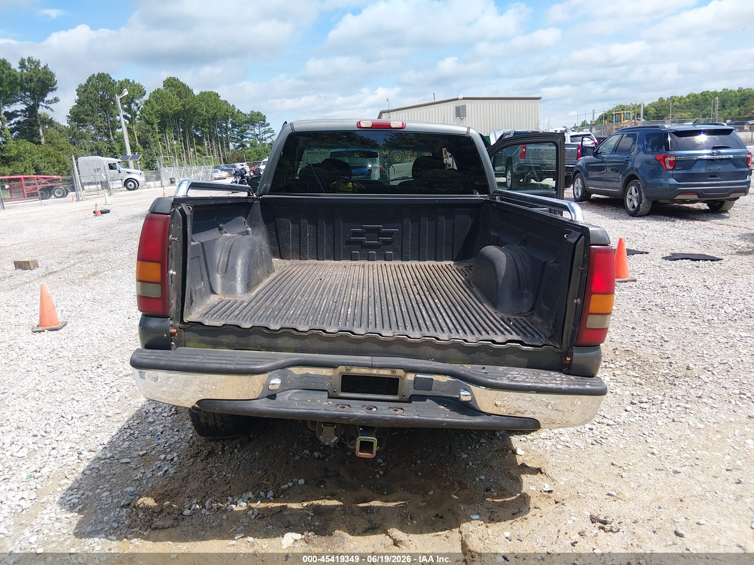 1999 Chevrolet Silverado 1500 Ls Gray vin: 1GCEK19T8XE236766