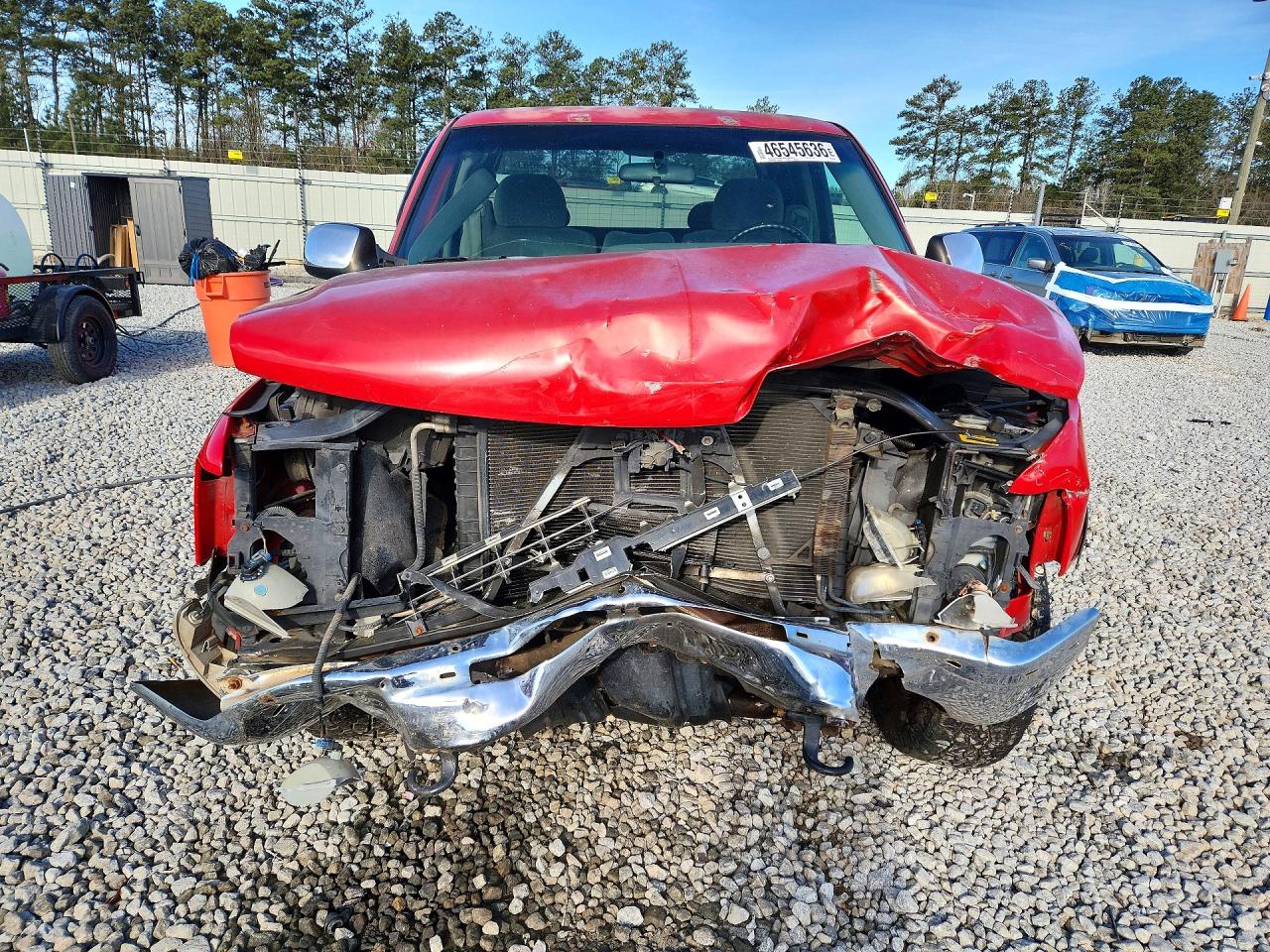 2000 Chevrolet Silverado K1500 Red vin: 1GCEK19T8YE207432