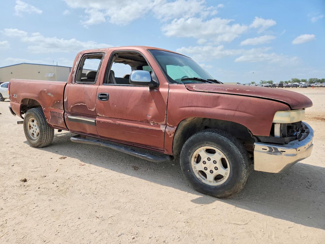 2001 Chevrolet Silverado K1500 Maroon vin: 1GCEK19T91E127188