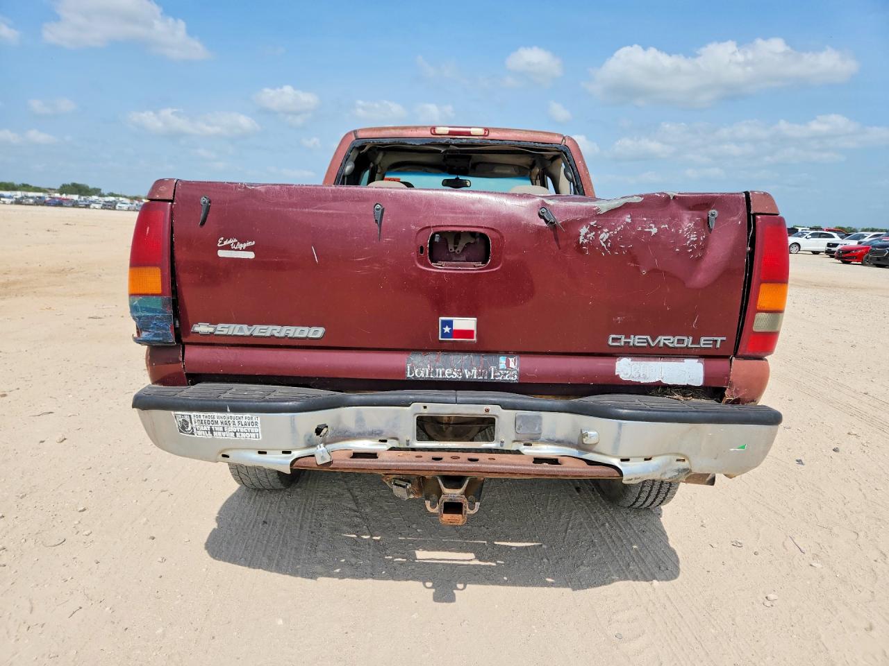 2001 Chevrolet Silverado K1500 Maroon vin: 1GCEK19T91E127188