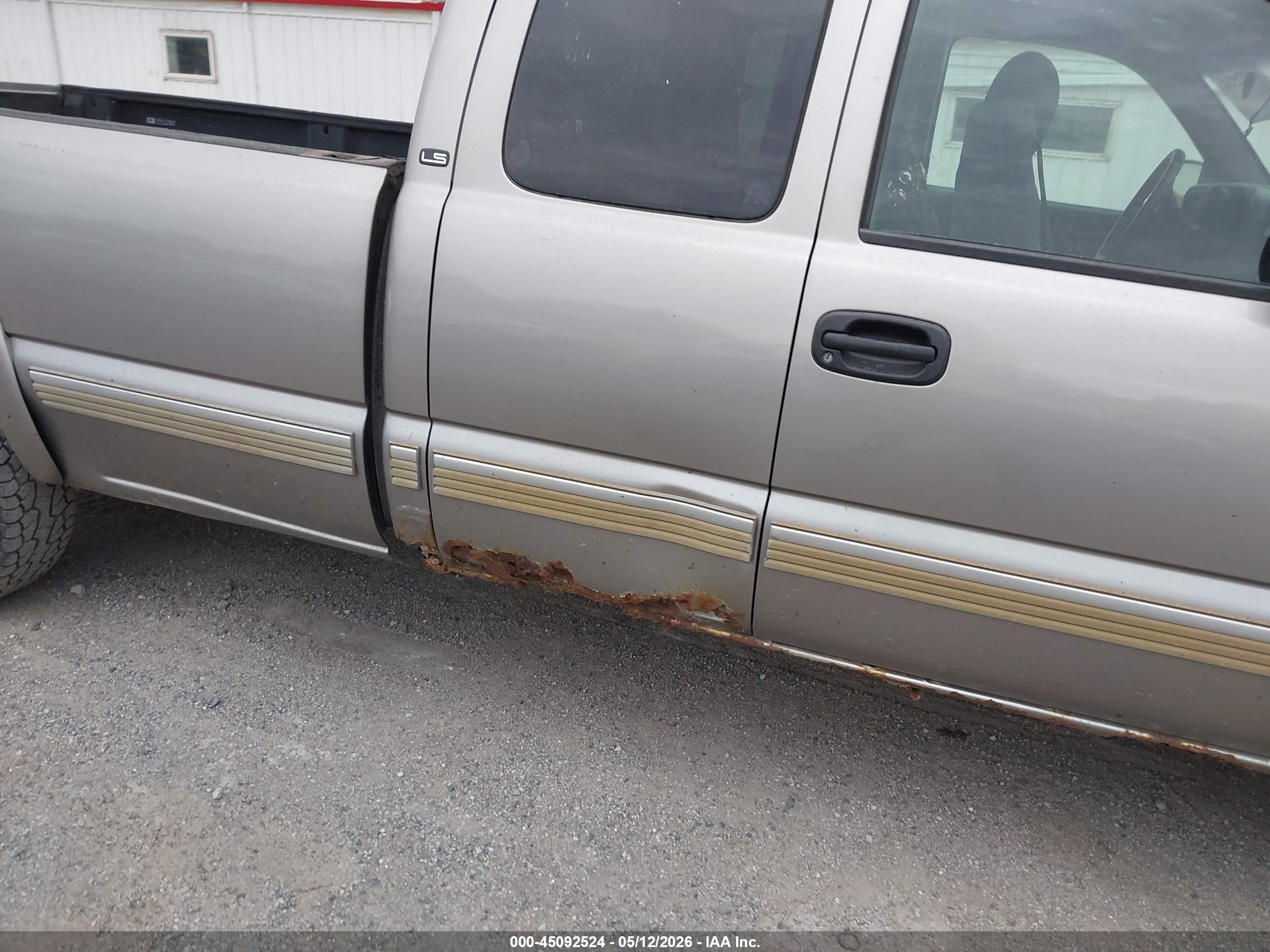 2001 Chevrolet Silverado 1500 Ls Желто-коричневый vin: 1GCEK19T91E130799