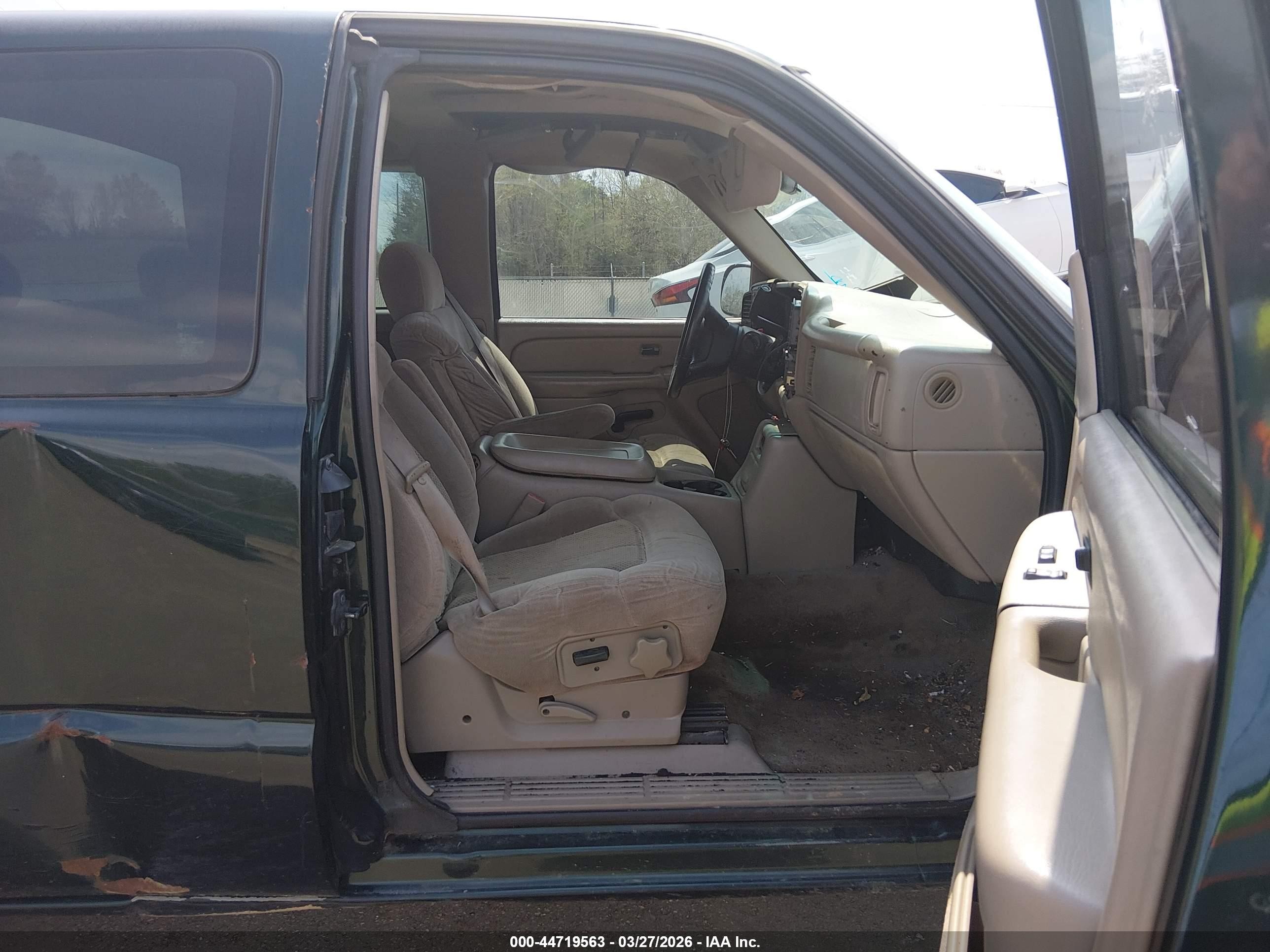 2001 Chevrolet Silverado 1500 Ls Green vin: 1GCEK19T91E132939