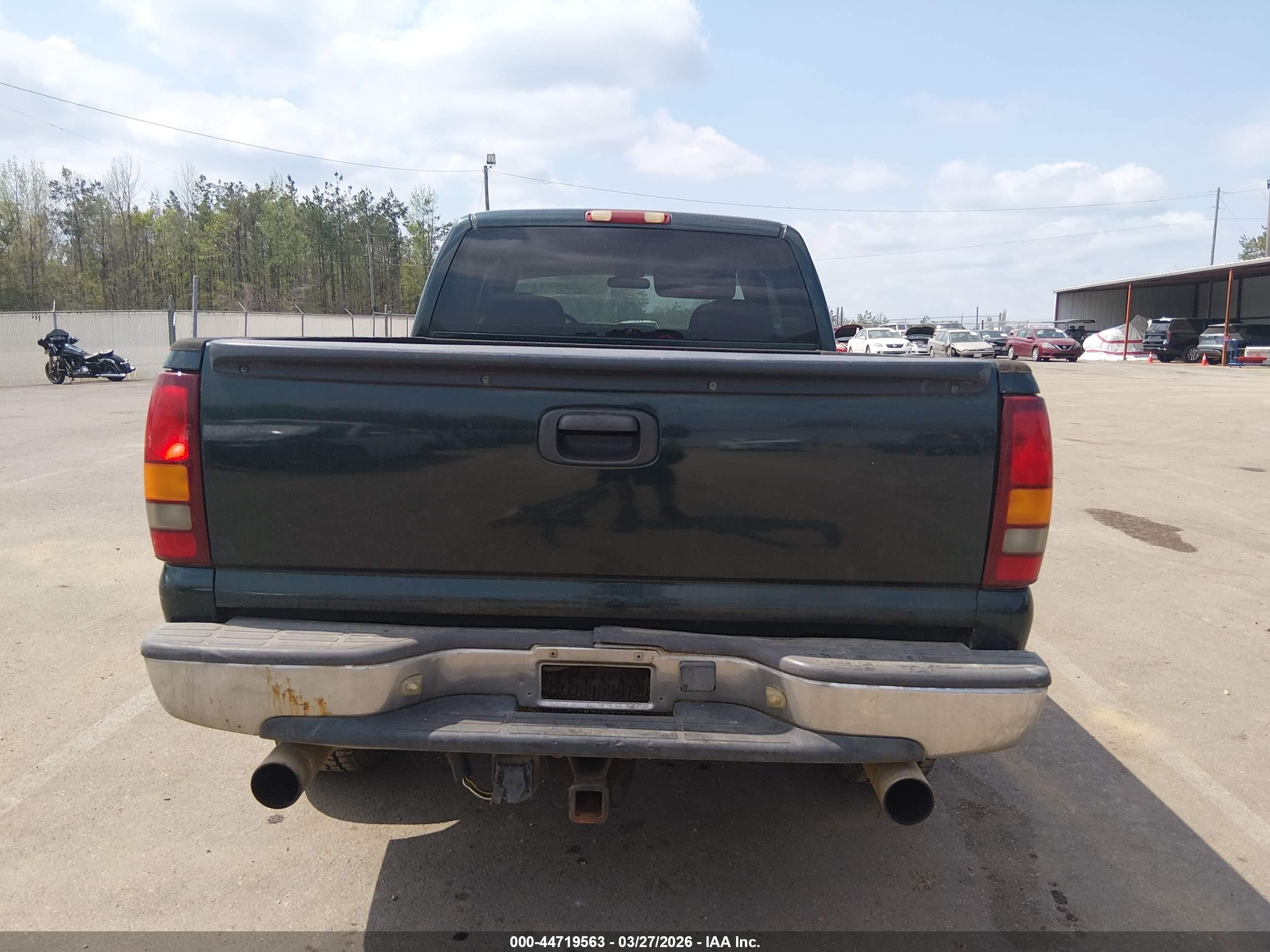 2001 Chevrolet Silverado 1500 Ls Green vin: 1GCEK19T91E132939