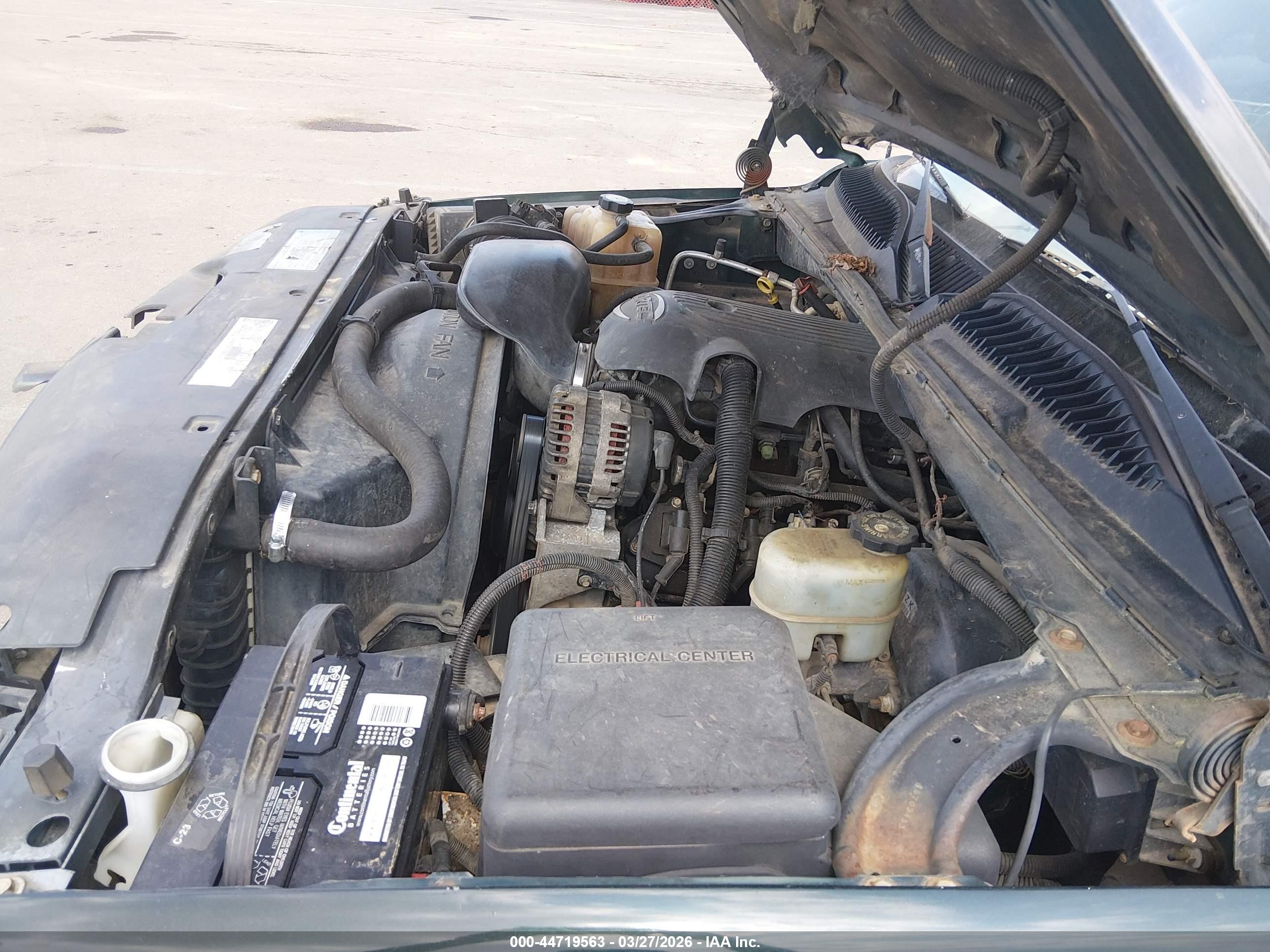 2001 Chevrolet Silverado 1500 Ls Green vin: 1GCEK19T91E132939