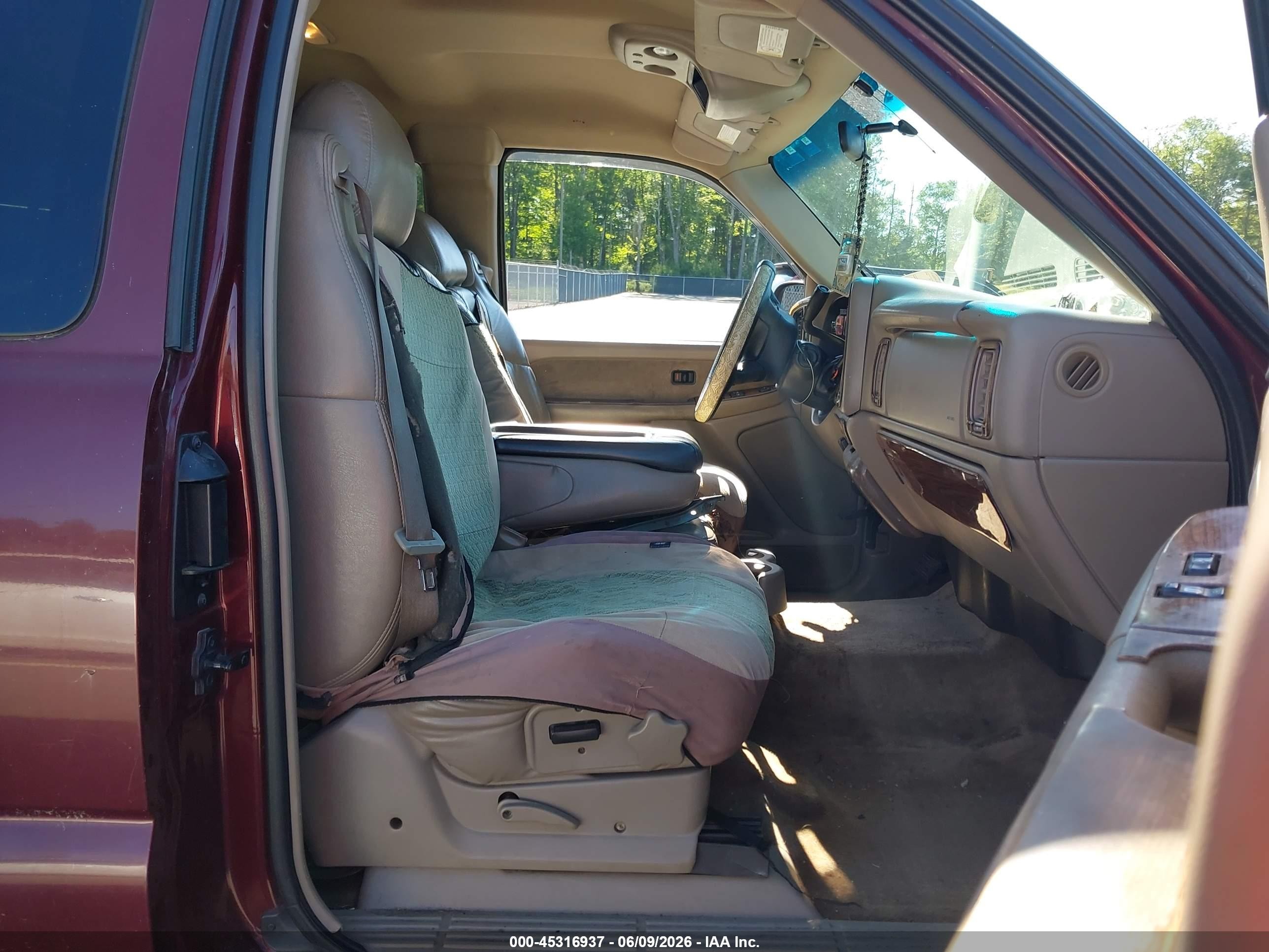 2001 Chevrolet Silverado 1500 Ls Red vin: 1GCEK19T91Z111646