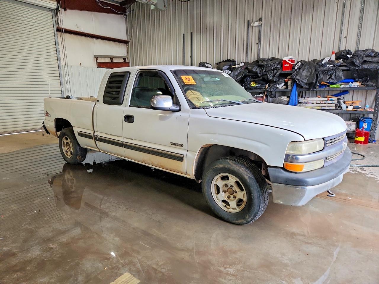 2001 Chevrolet Silverado K1500 Белый vin: 1GCEK19T91Z232175