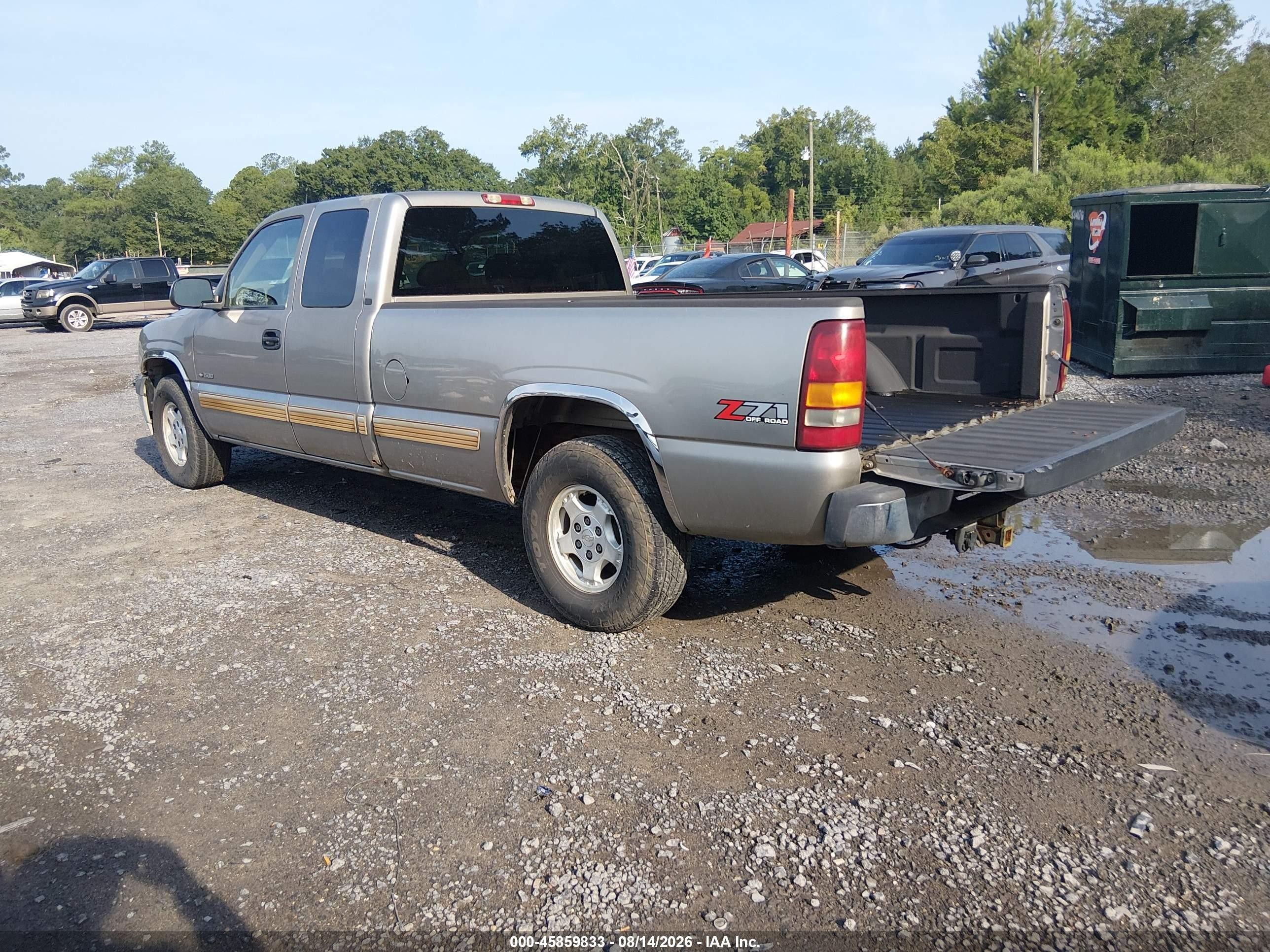 2002 Chevrolet Silverado 1500 Lt Tan vin: 1GCEK19T92E128925