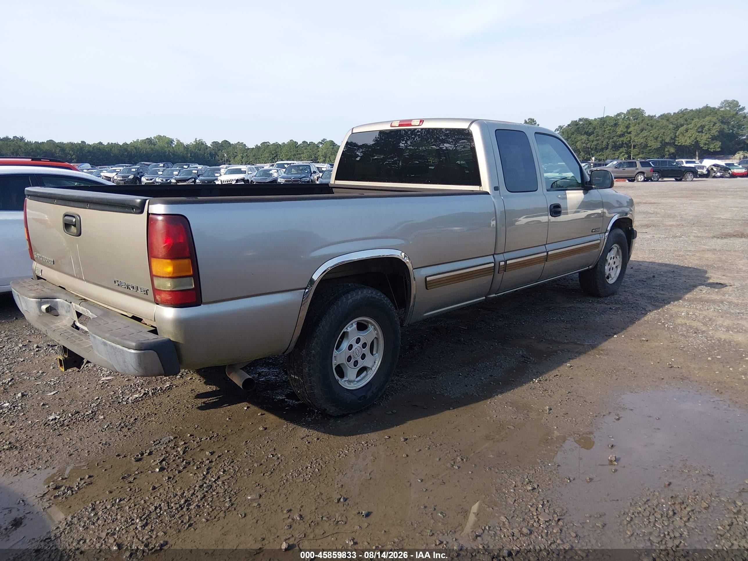 2002 Chevrolet Silverado 1500 Lt Tan vin: 1GCEK19T92E128925