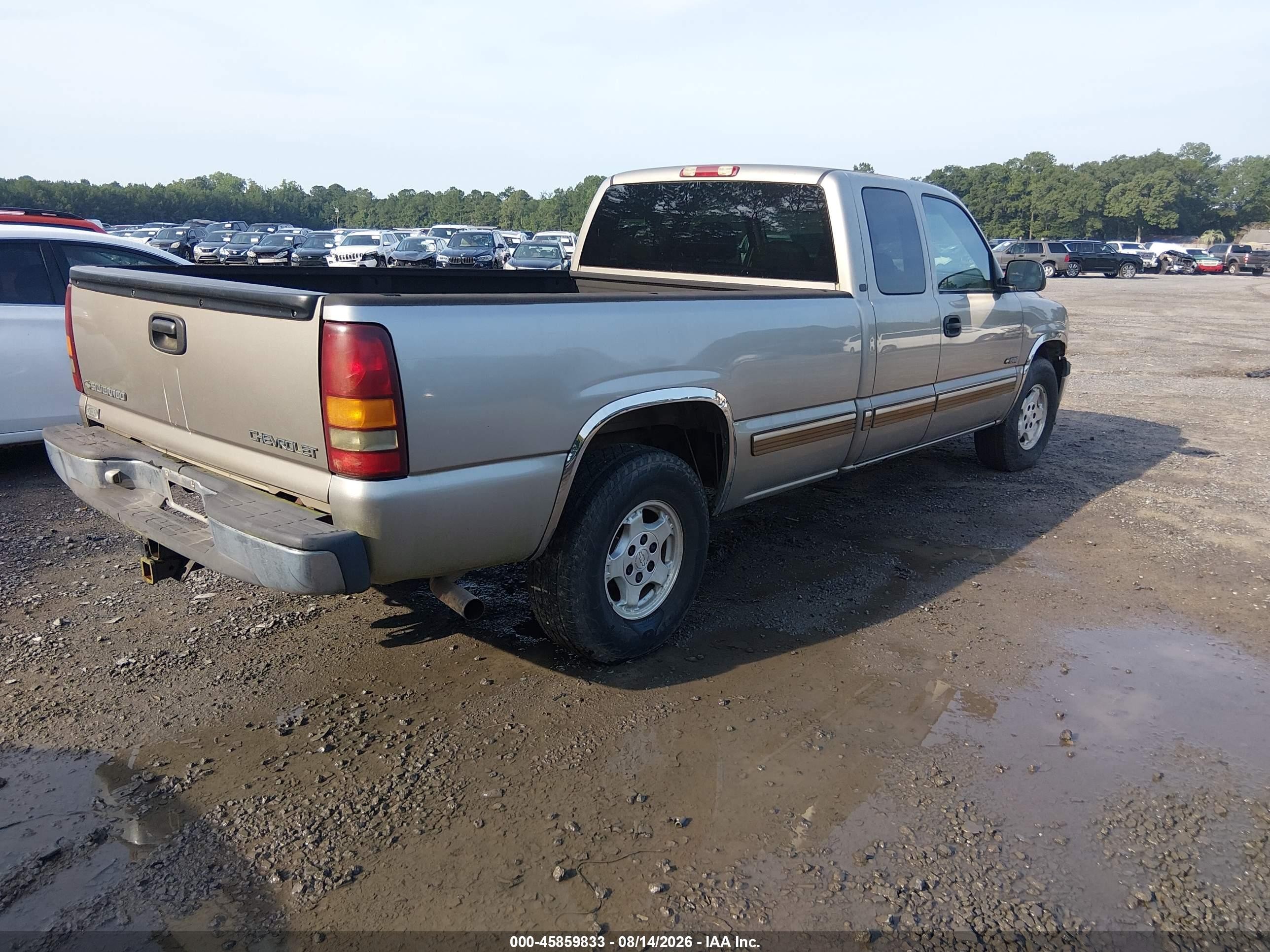 2002 Chevrolet Silverado 1500 Lt Tan vin: 1GCEK19T92E128925