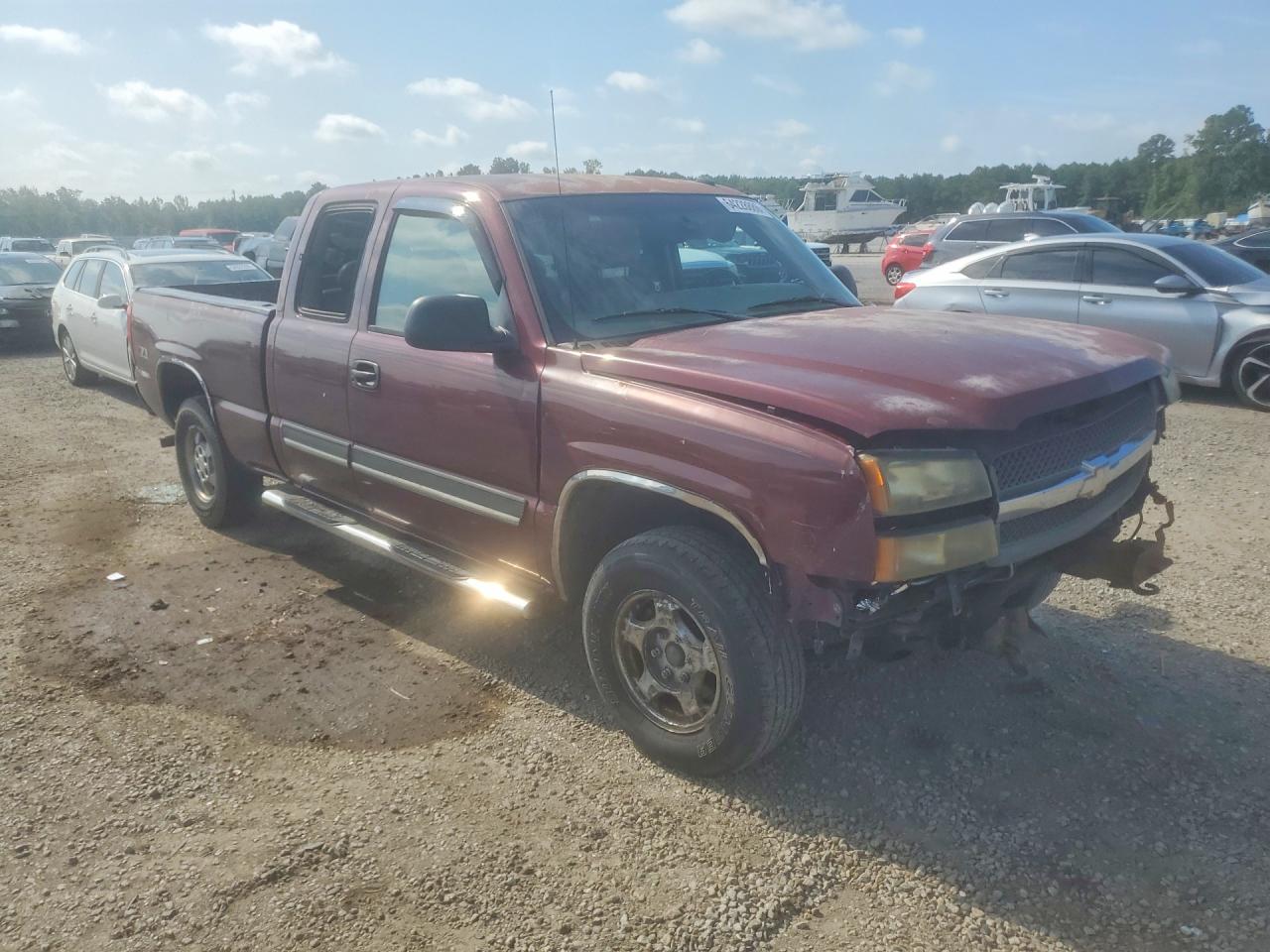 2003 Chevrolet Silverado K1500 Burgundy vin: 1GCEK19T93E295545