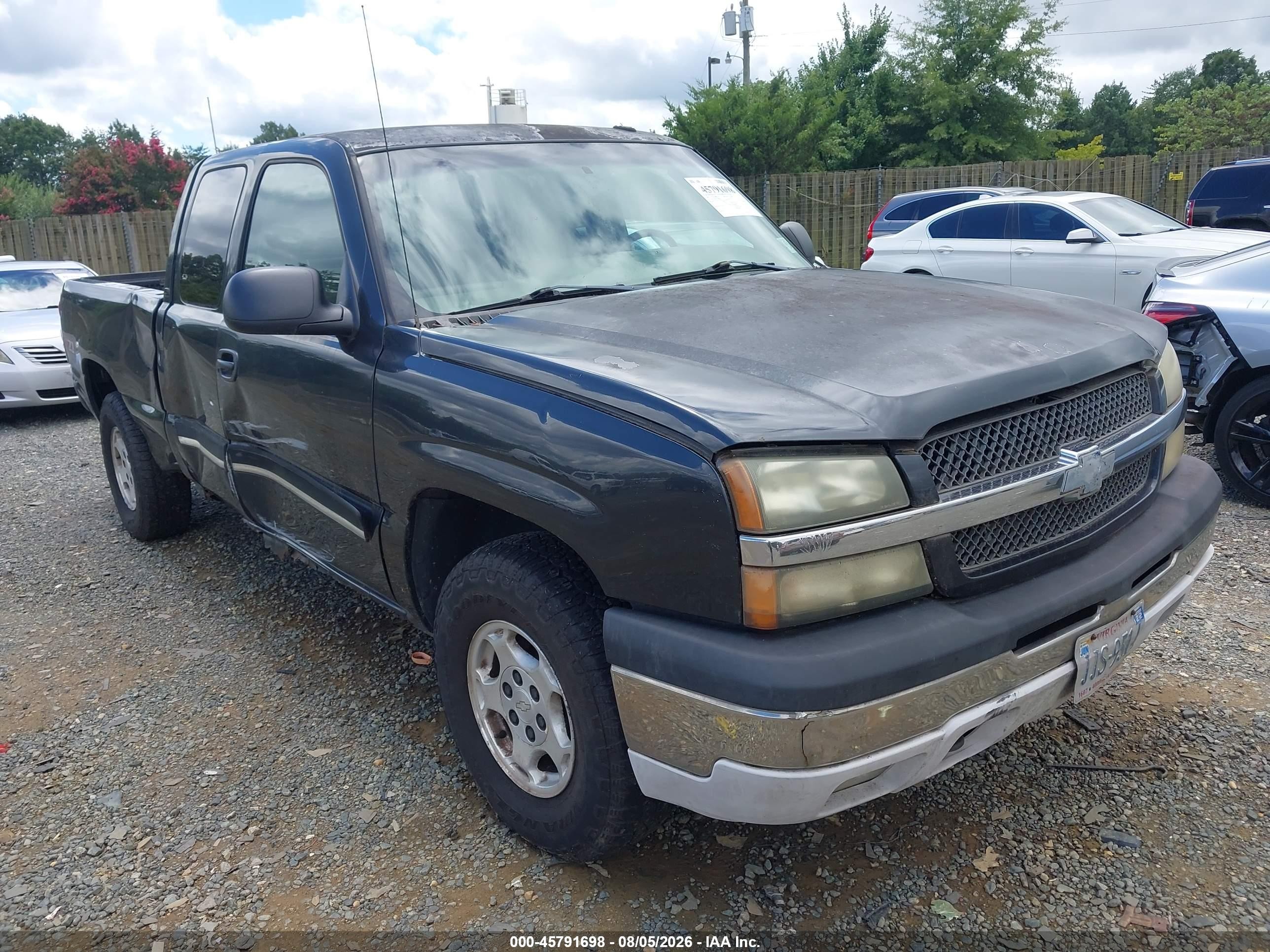2003 Chevrolet Silverado 1500 Lt Black vin: 1GCEK19T93E299501