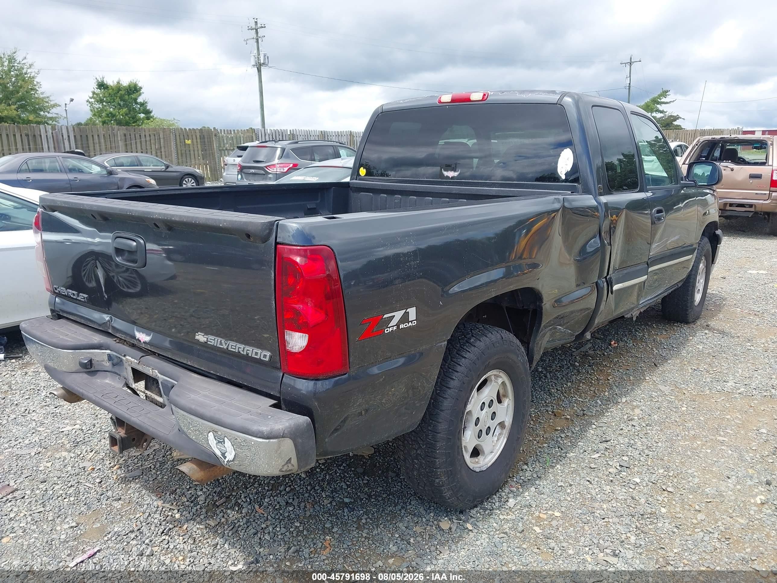2003 Chevrolet Silverado 1500 Lt Black vin: 1GCEK19T93E299501