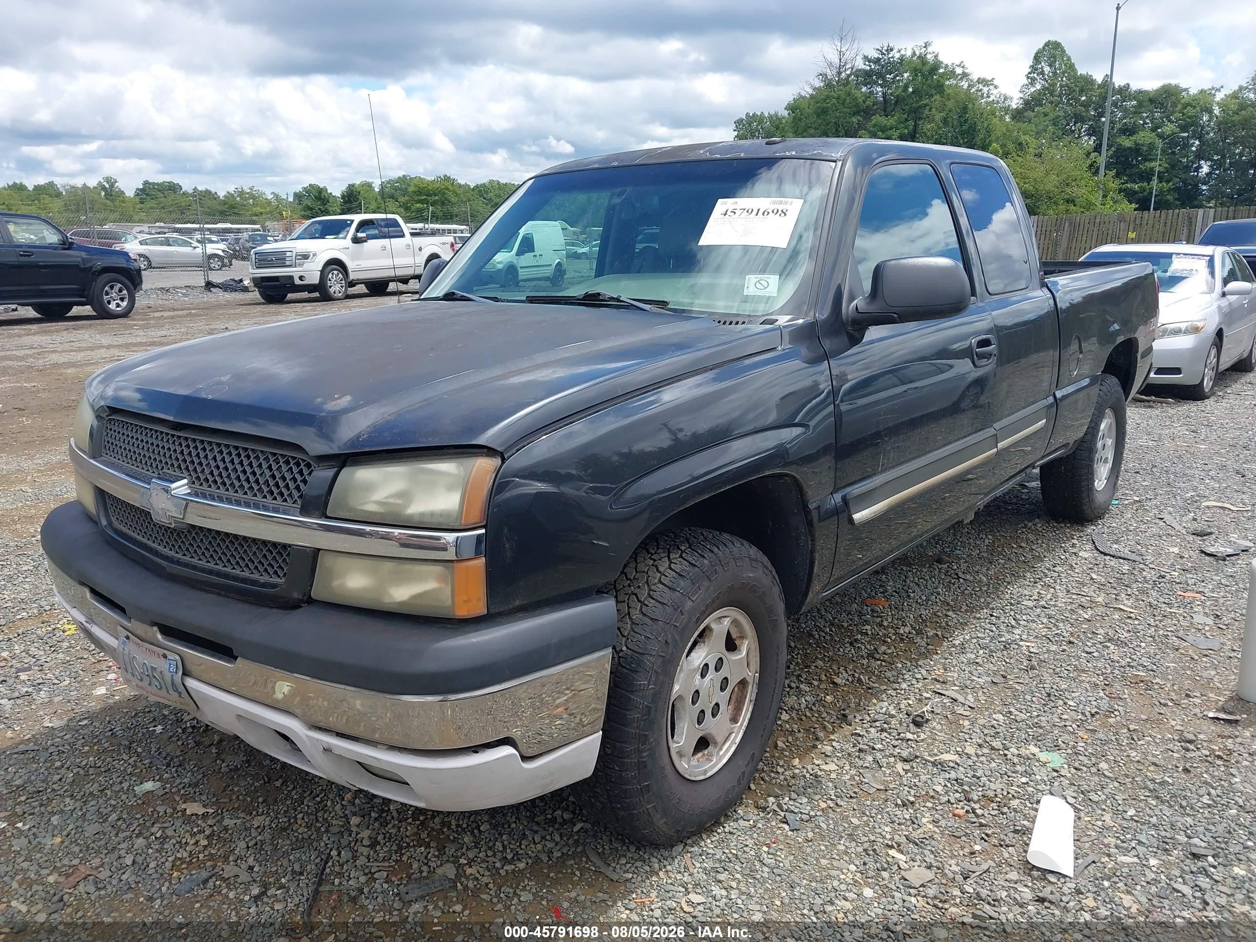 2003 Chevrolet Silverado 1500 Lt Black vin: 1GCEK19T93E299501