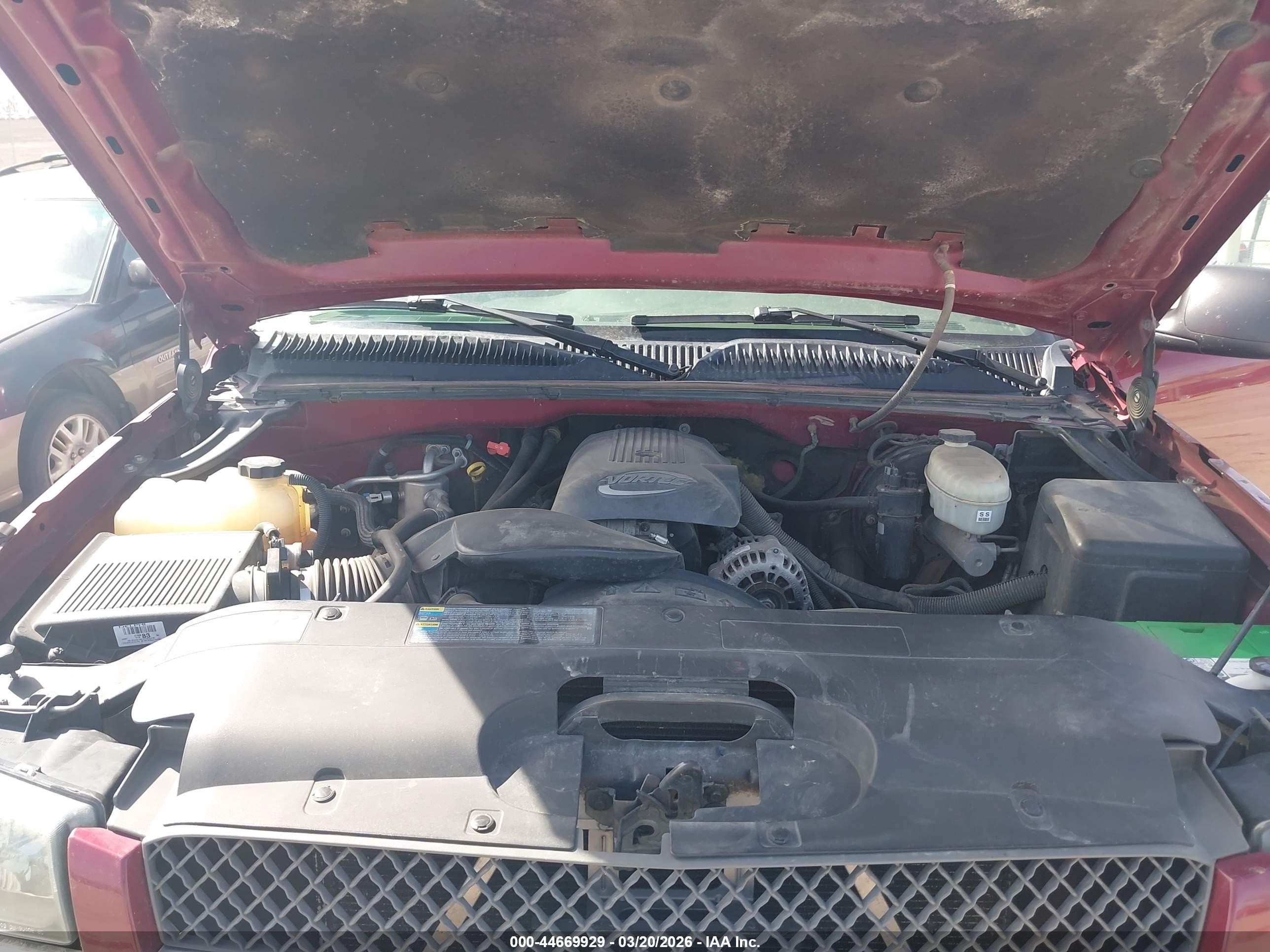 2004 Chevrolet Silverado 1500 Z71 Красный vin: 1GCEK19T94E179392