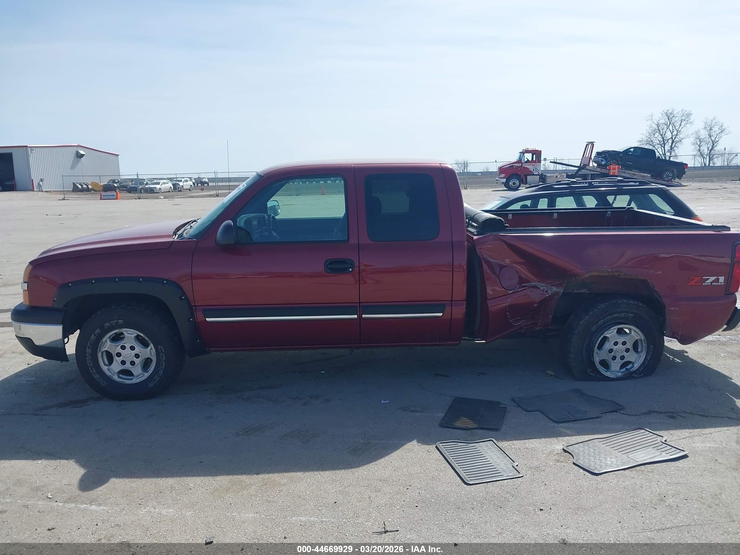 2004 Chevrolet Silverado 1500 Z71 Красный vin: 1GCEK19T94E179392