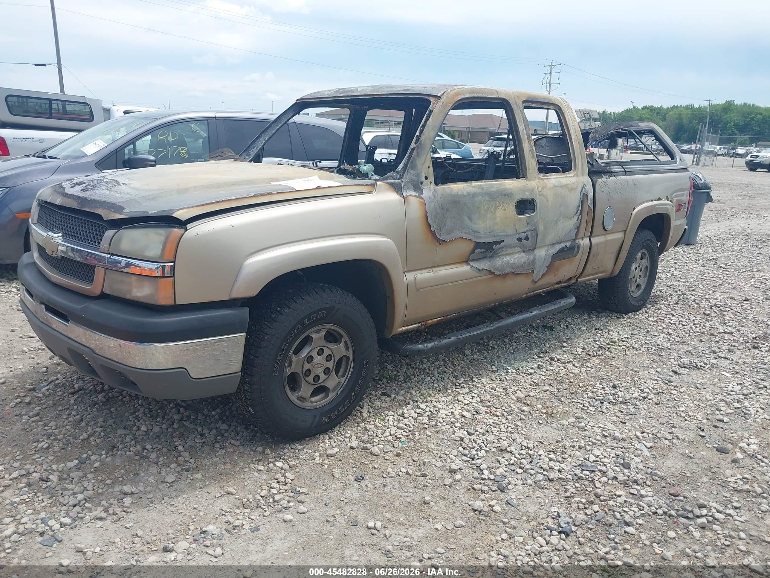 2004 Chevrolet Silverado 1500 Z71 Tan vin: 1GCEK19T94E204226