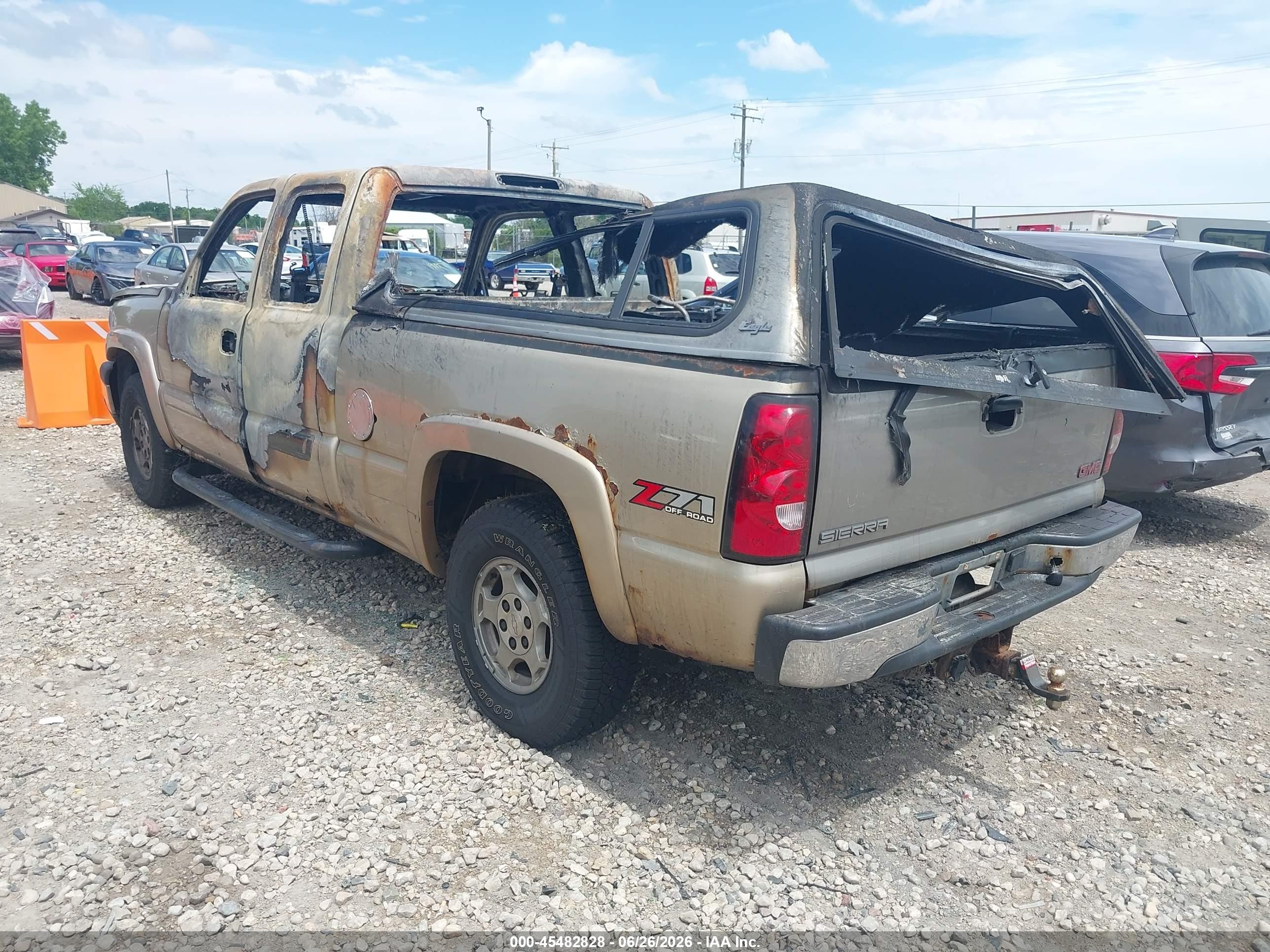 2004 Chevrolet Silverado 1500 Z71 Tan vin: 1GCEK19T94E204226