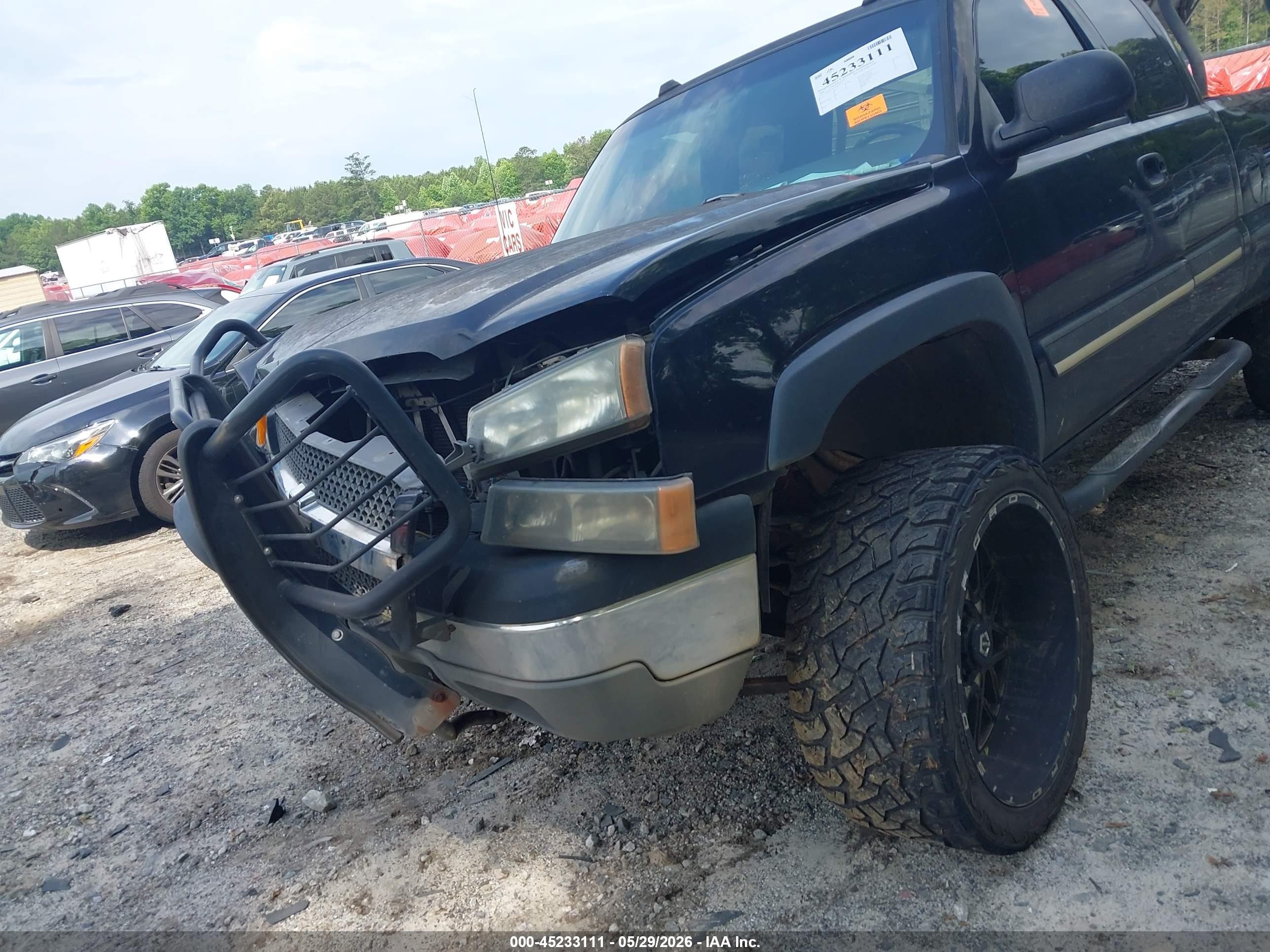 2004 Chevrolet Silverado 1500 Z71 Blue vin: 1GCEK19T94E222421