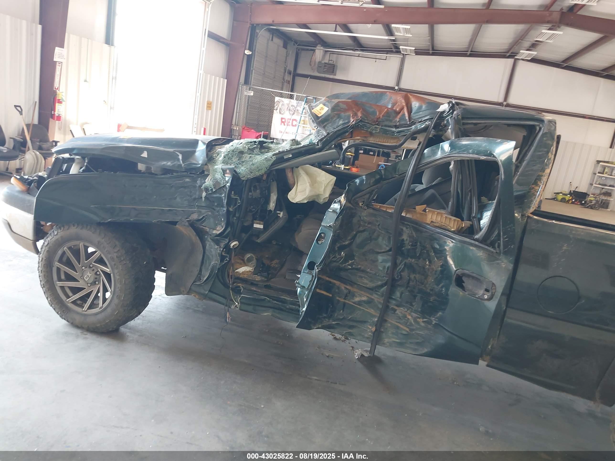 2004 Chevrolet Silverado 1500 Z71 Green vin: 1GCEK19T94E348973