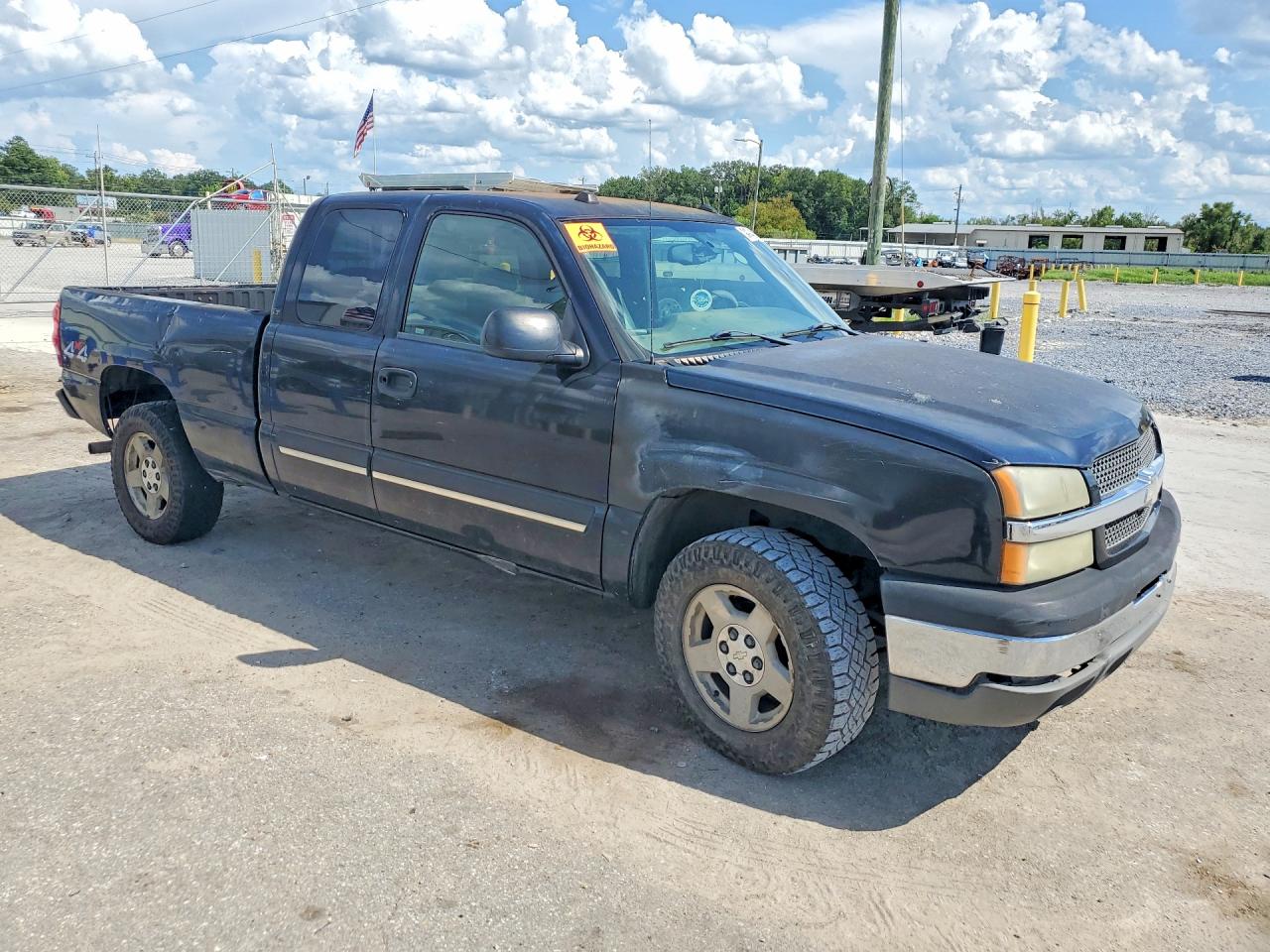 2004 Chevrolet Silverado K1500 Black vin: 1GCEK19T94E401929