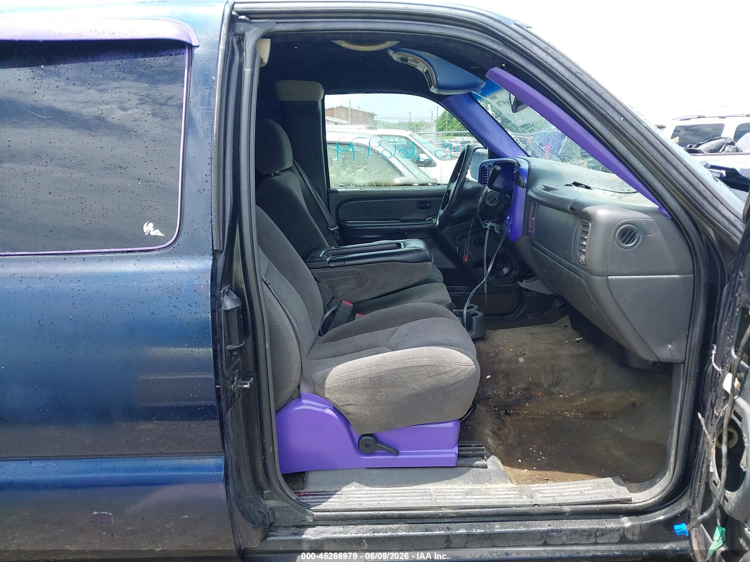 2005 Chevrolet Silverado 1500 Ls Black vin: 1GCEK19T95E202865