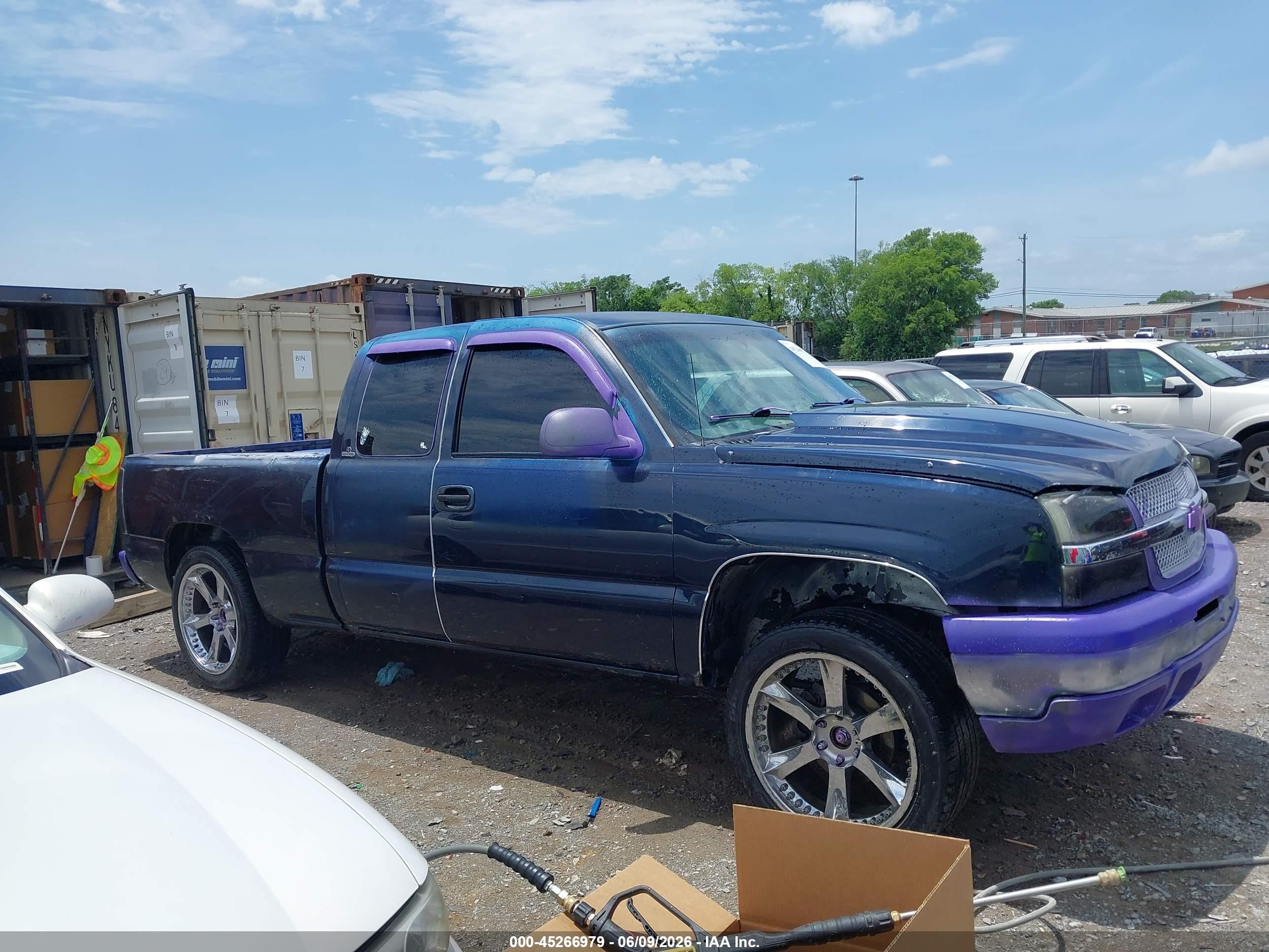 2005 Chevrolet Silverado 1500 Ls Black vin: 1GCEK19T95E202865