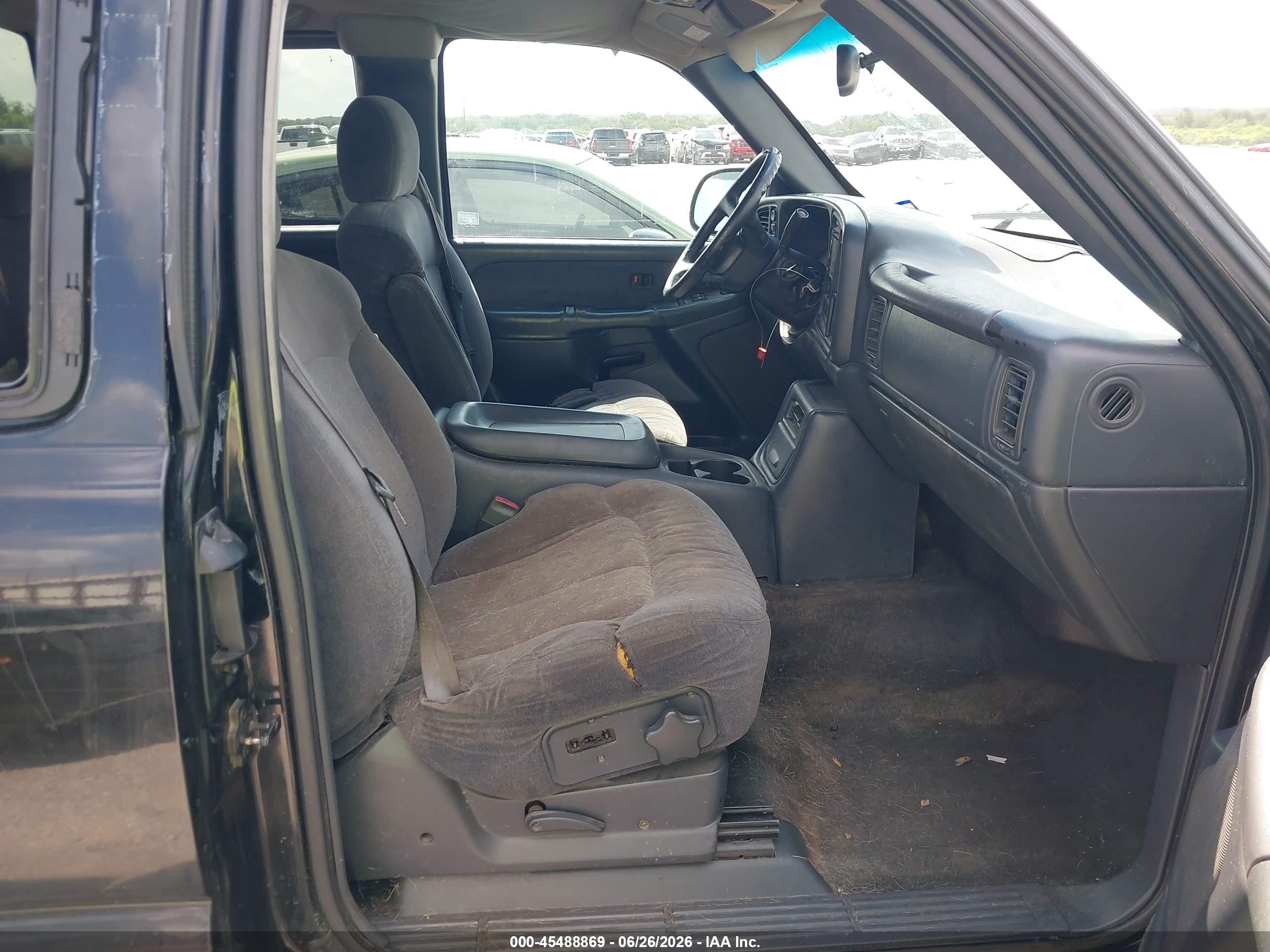 2001 Chevrolet Silverado 1500 Ls Black vin: 1GCEK19TX1Z130982