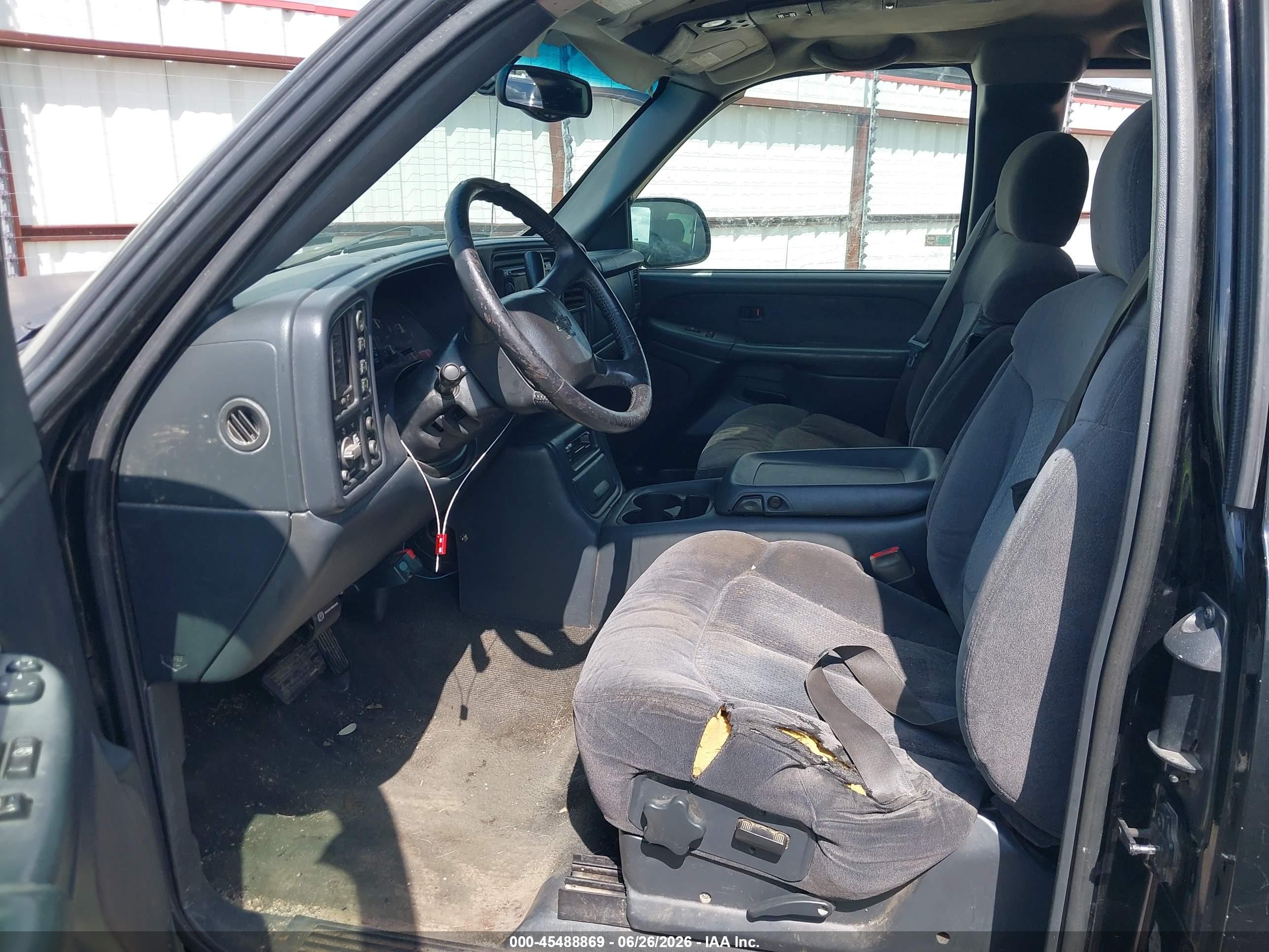 2001 Chevrolet Silverado 1500 Ls Black vin: 1GCEK19TX1Z130982