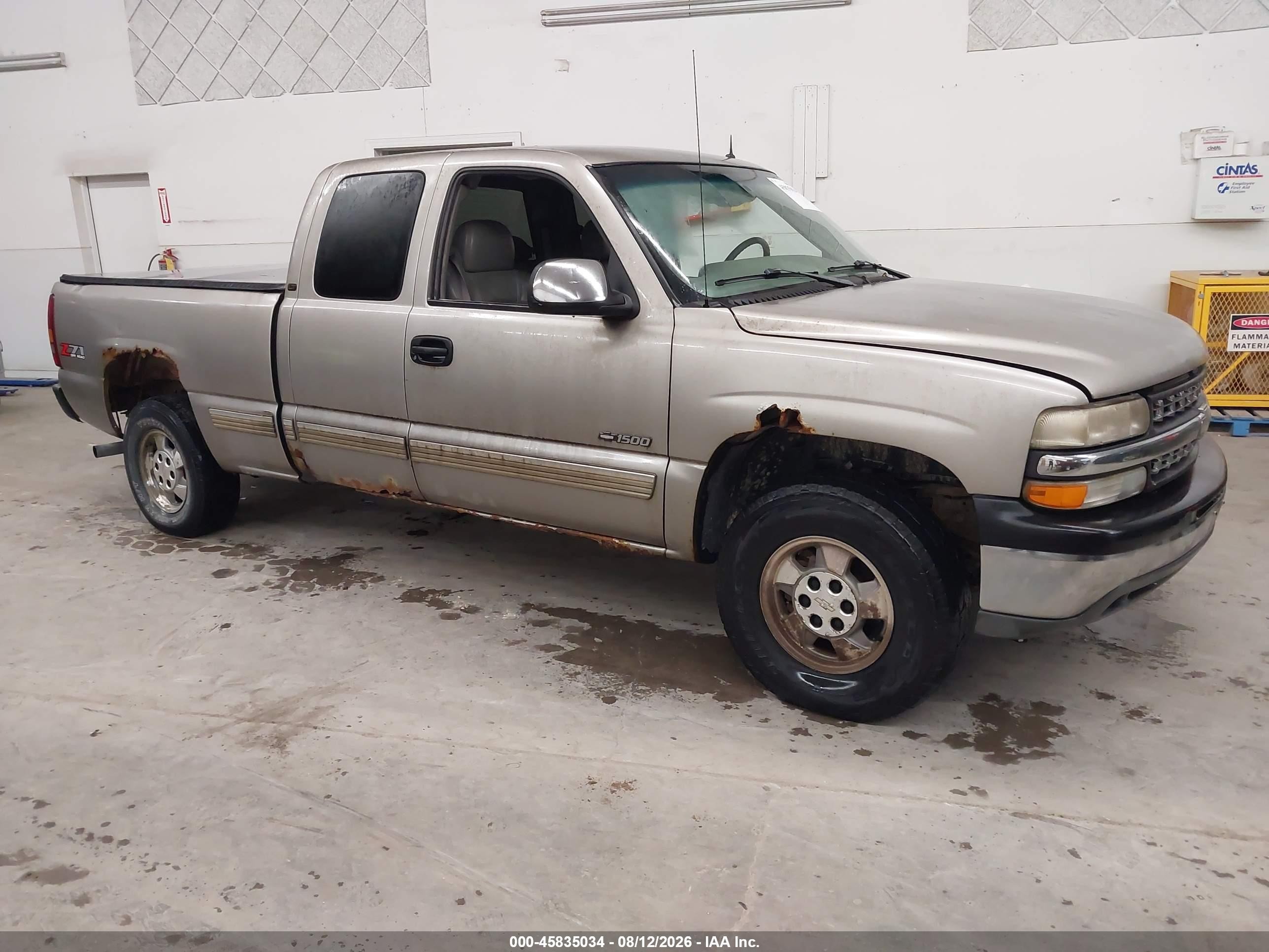 2002 Chevrolet Silverado 1500 Lt Tan vin: 1GCEK19TX2E182136