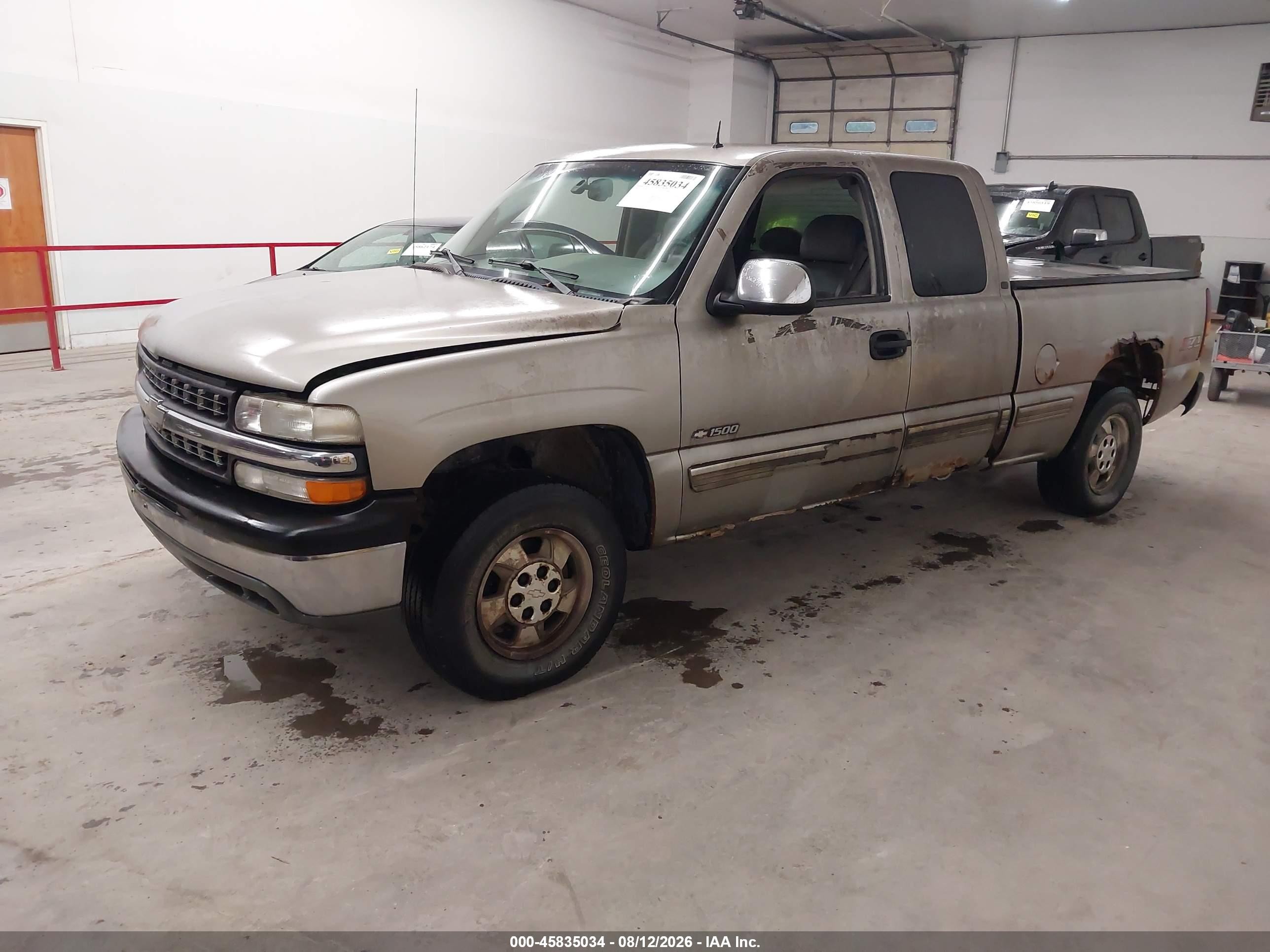 2002 Chevrolet Silverado 1500 Lt Желто-коричневый vin: 1GCEK19TX2E182136