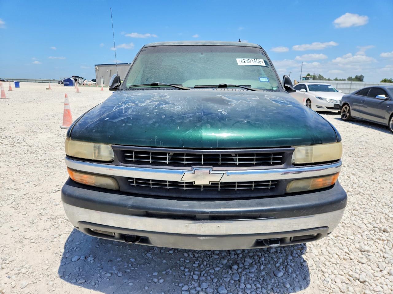2002 Chevrolet Silverado K1500 Green vin: 1GCEK19TX2E194285
