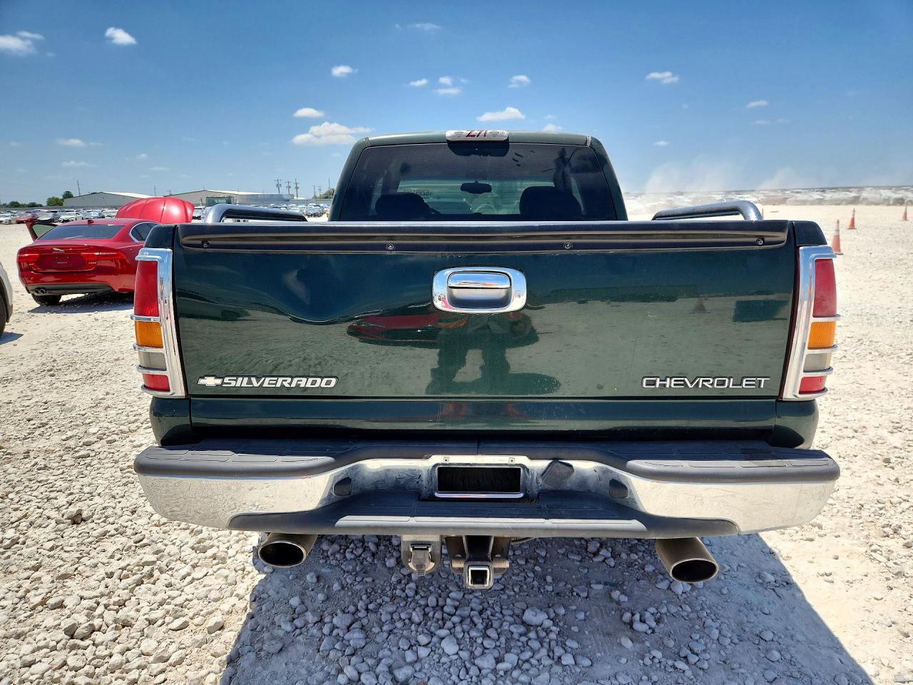 2002 Chevrolet Silverado K1500 Green vin: 1GCEK19TX2E194285