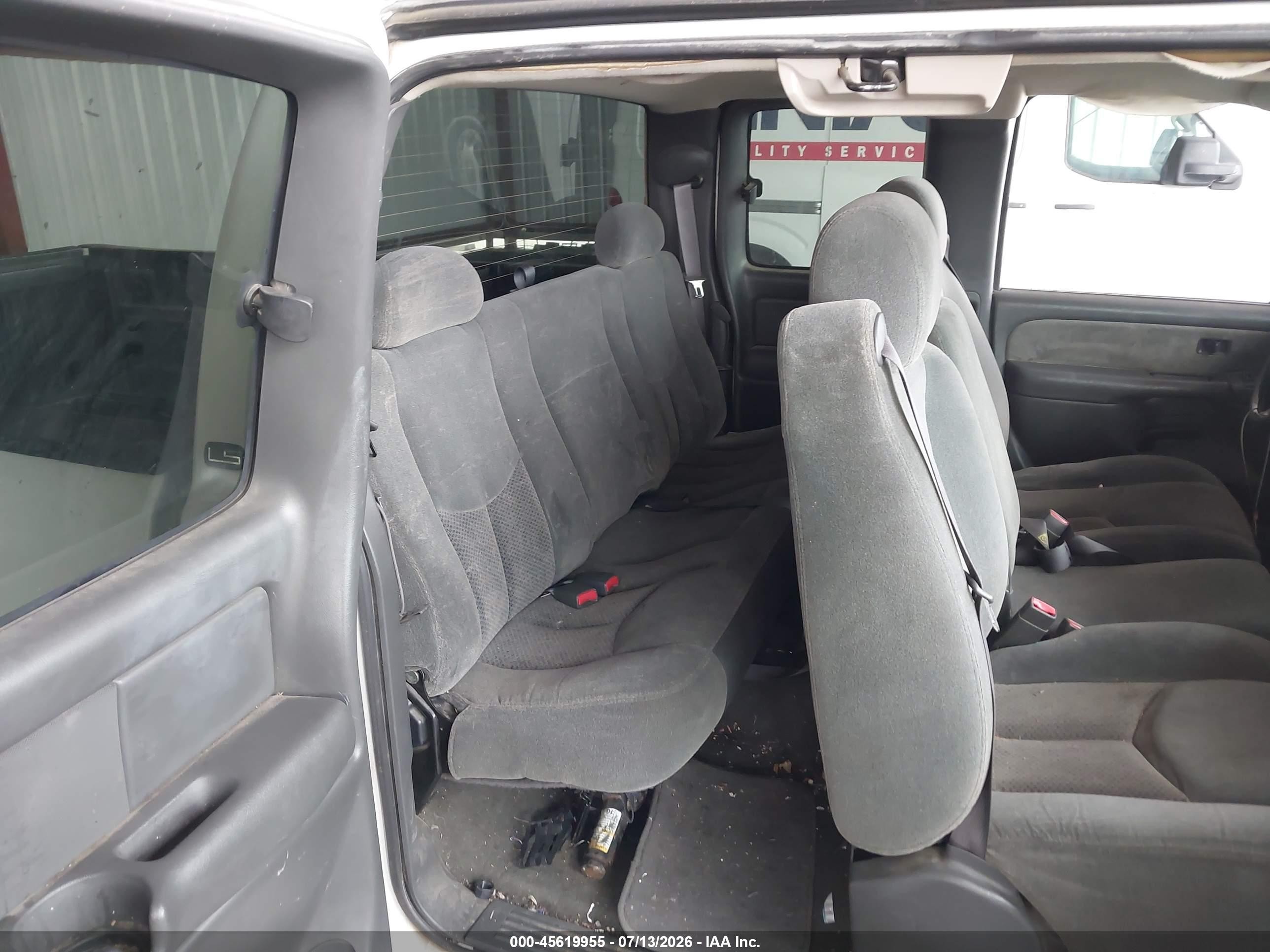 2003 Chevrolet Silverado 1500 Ls White vin: 1GCEK19TX3E216349