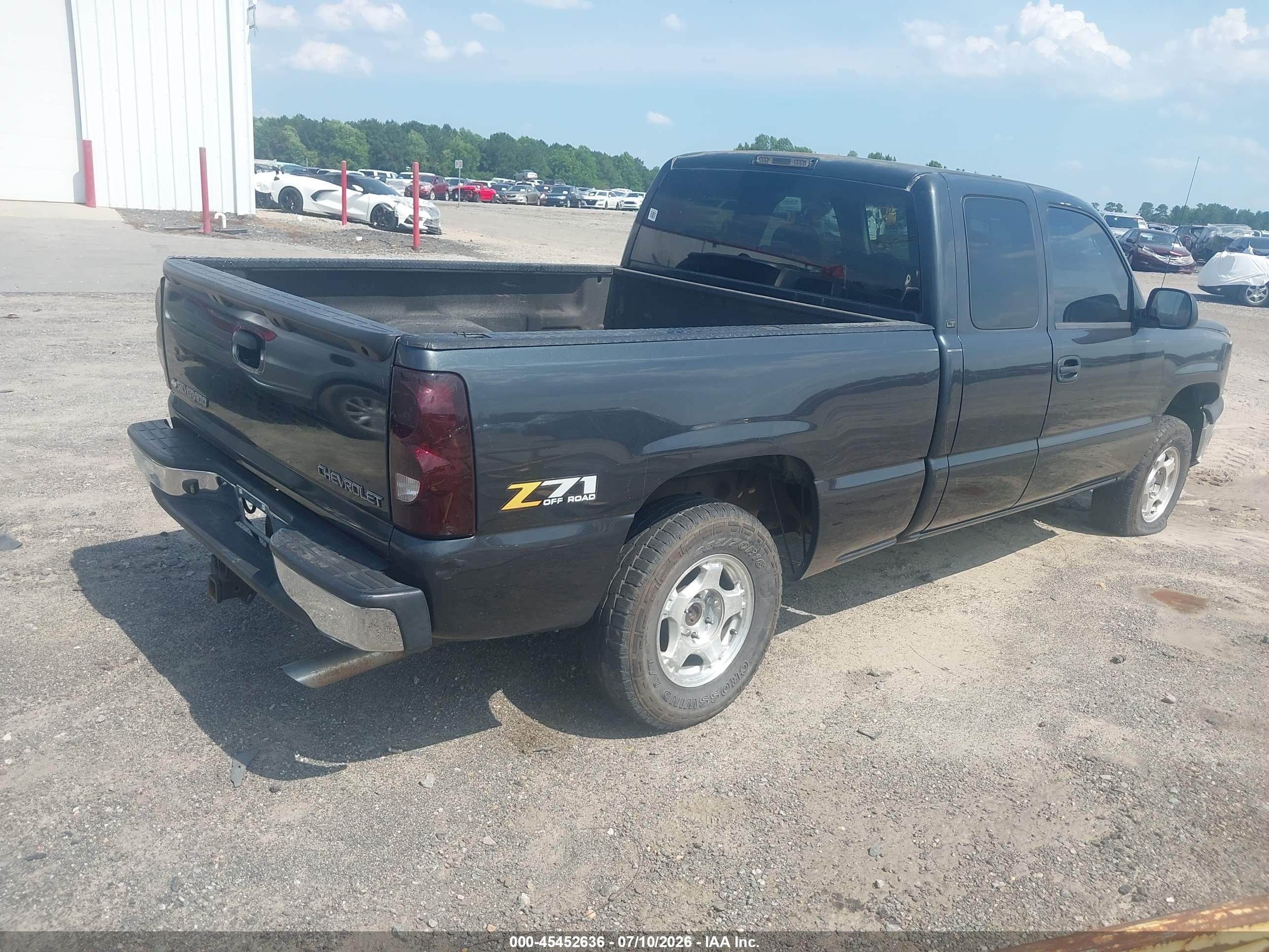 2003 Chevrolet Silverado 1500 Lt Серый vin: 1GCEK19TX3E283288