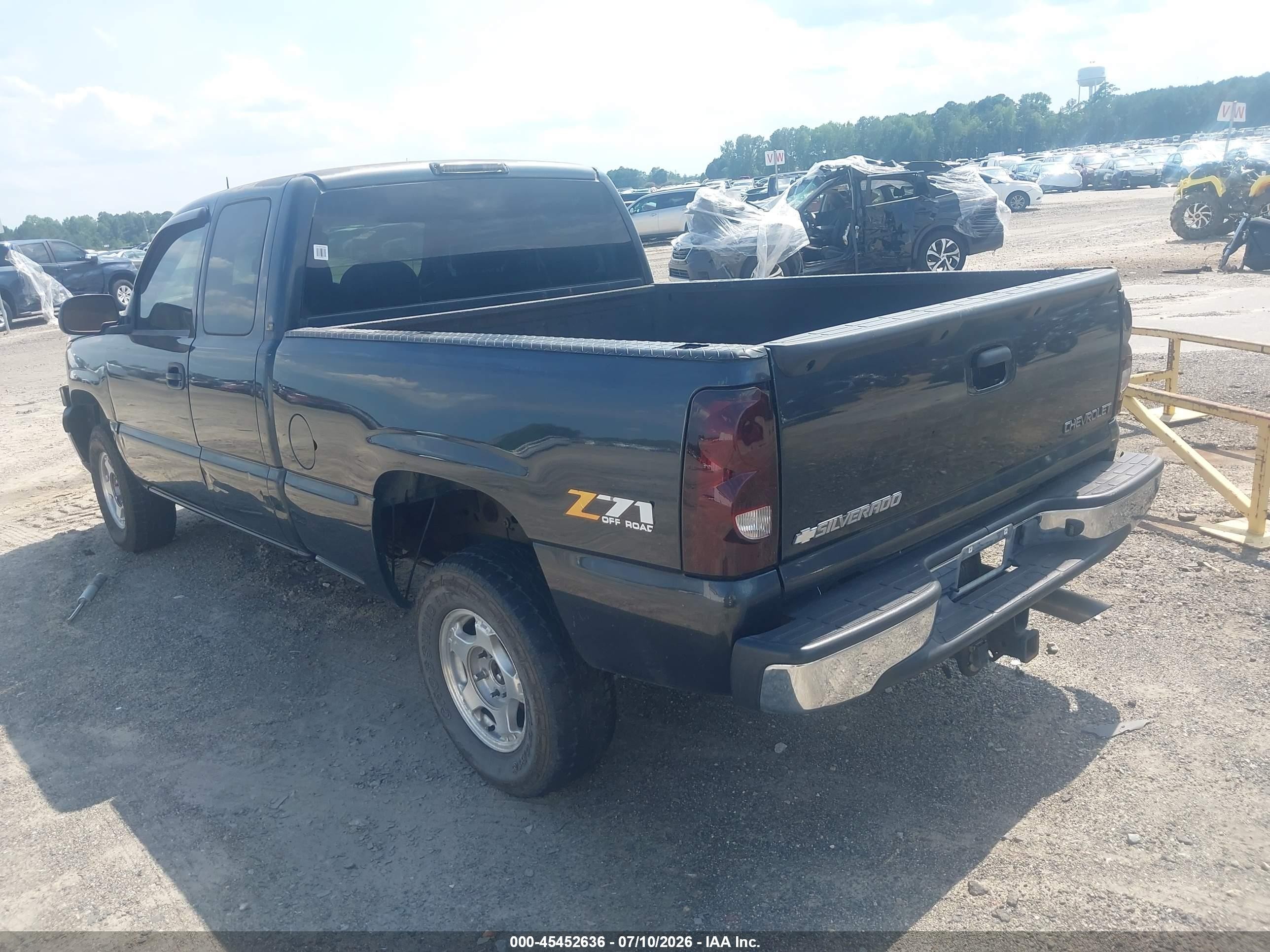 2003 Chevrolet Silverado 1500 Lt Серый vin: 1GCEK19TX3E283288