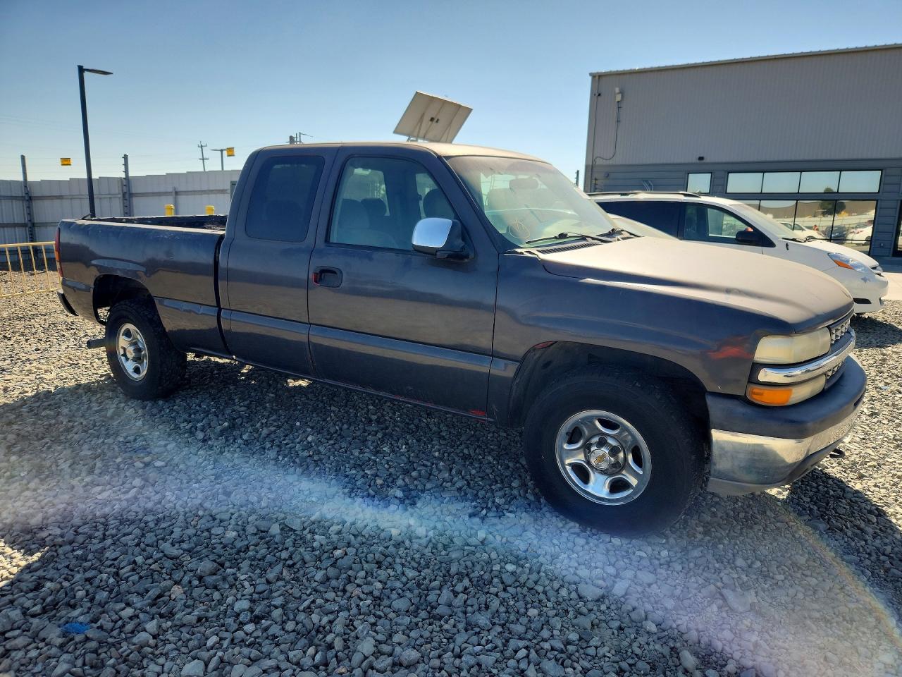 2001 Chevrolet Silverado K1500 Gray vin: 1GCEK19V01E127761