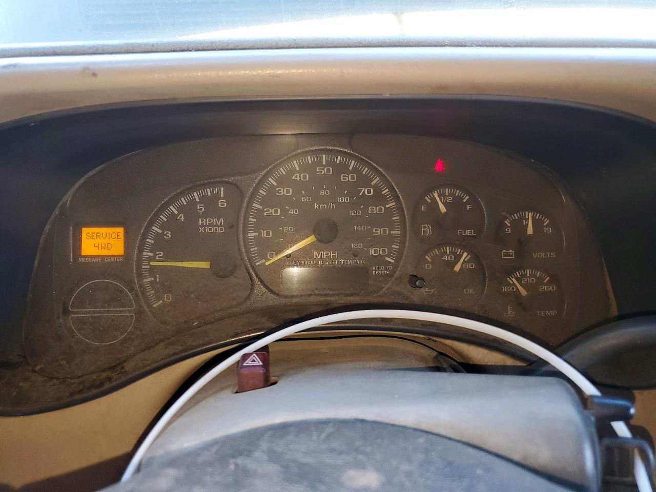 2001 Chevrolet Silverado K1500 Gray vin: 1GCEK19V01E127761
