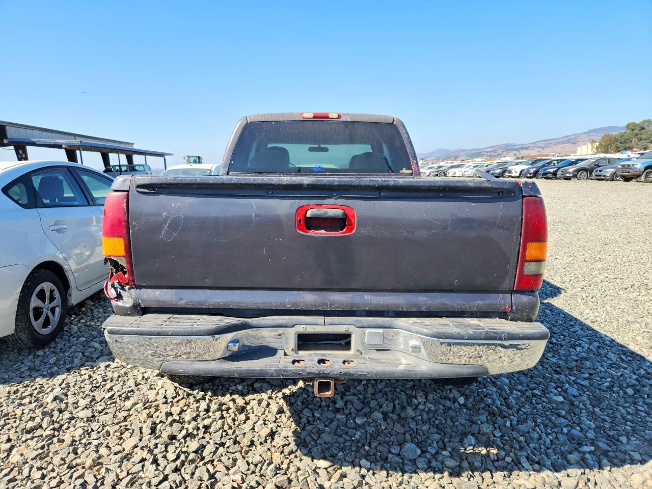 2001 Chevrolet Silverado K1500 Gray vin: 1GCEK19V01E127761