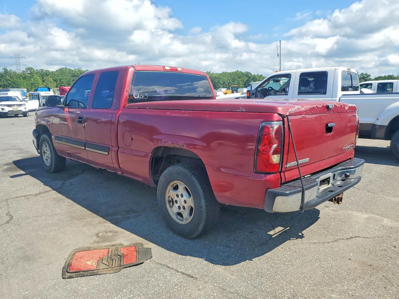2004 Chevrolet Silverado K1500 Maroon vin: 1GCEK19V04E322263