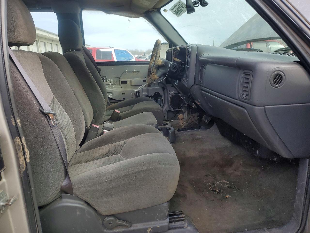 2005 Chevrolet Silverado K1500 Gray vin: 1GCEK19V05E276502